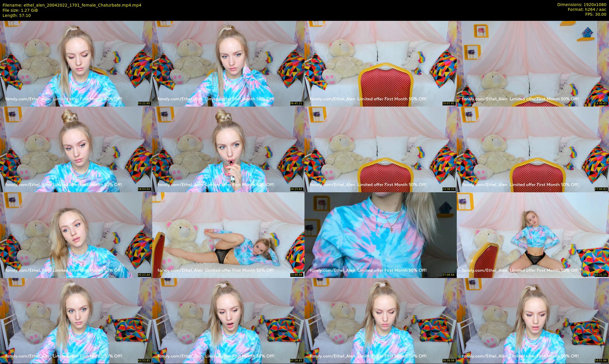 ethel_alen — 58 minute Chaturbate female cam show recording, 1080p, Apr 20, 2022