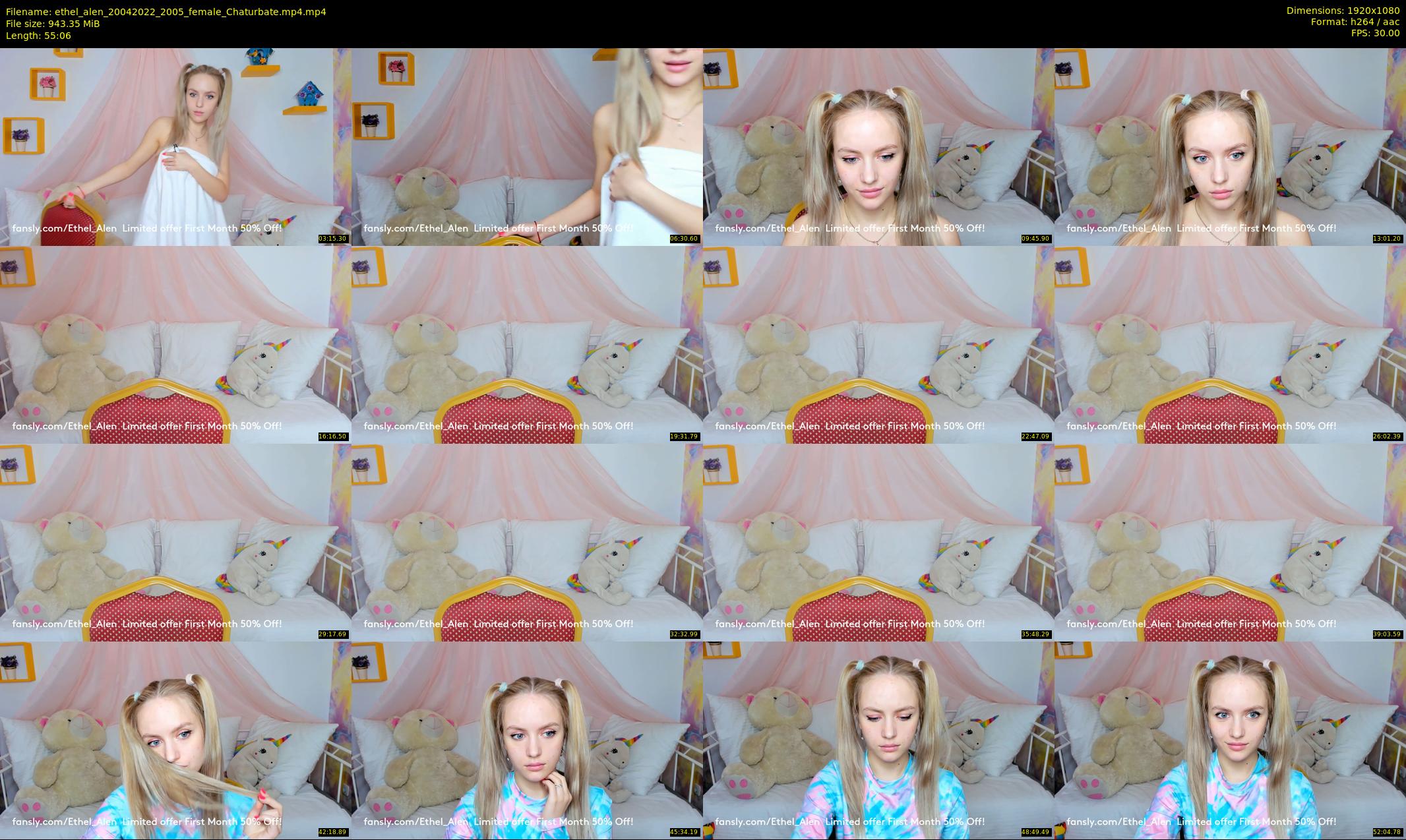ethel_alen — 56 minute Chaturbate female cam show recording, 1080p, Apr 20, 2022