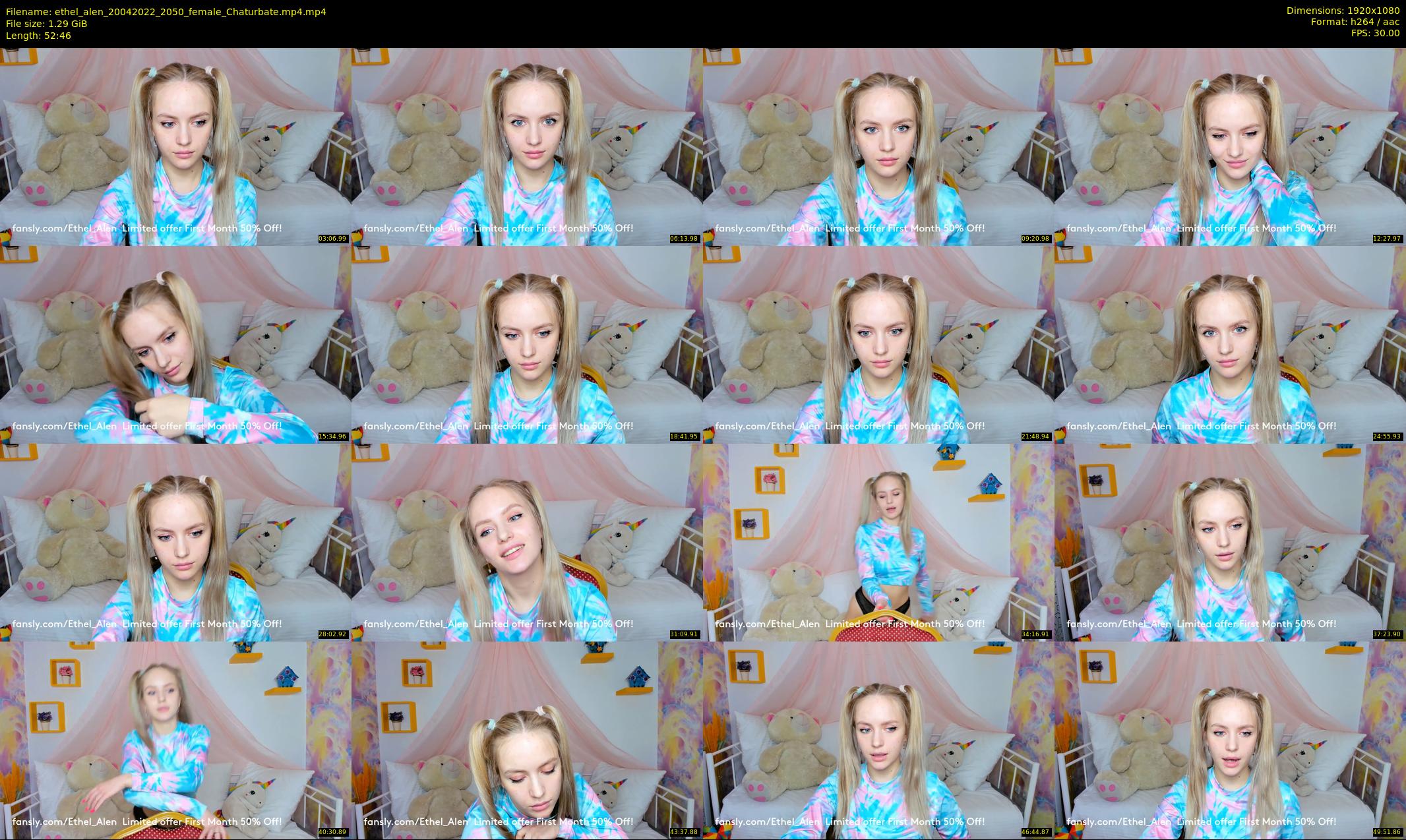 ethel_alen — 53 minute Chaturbate female cam show recording, 1080p, Apr 20, 2022