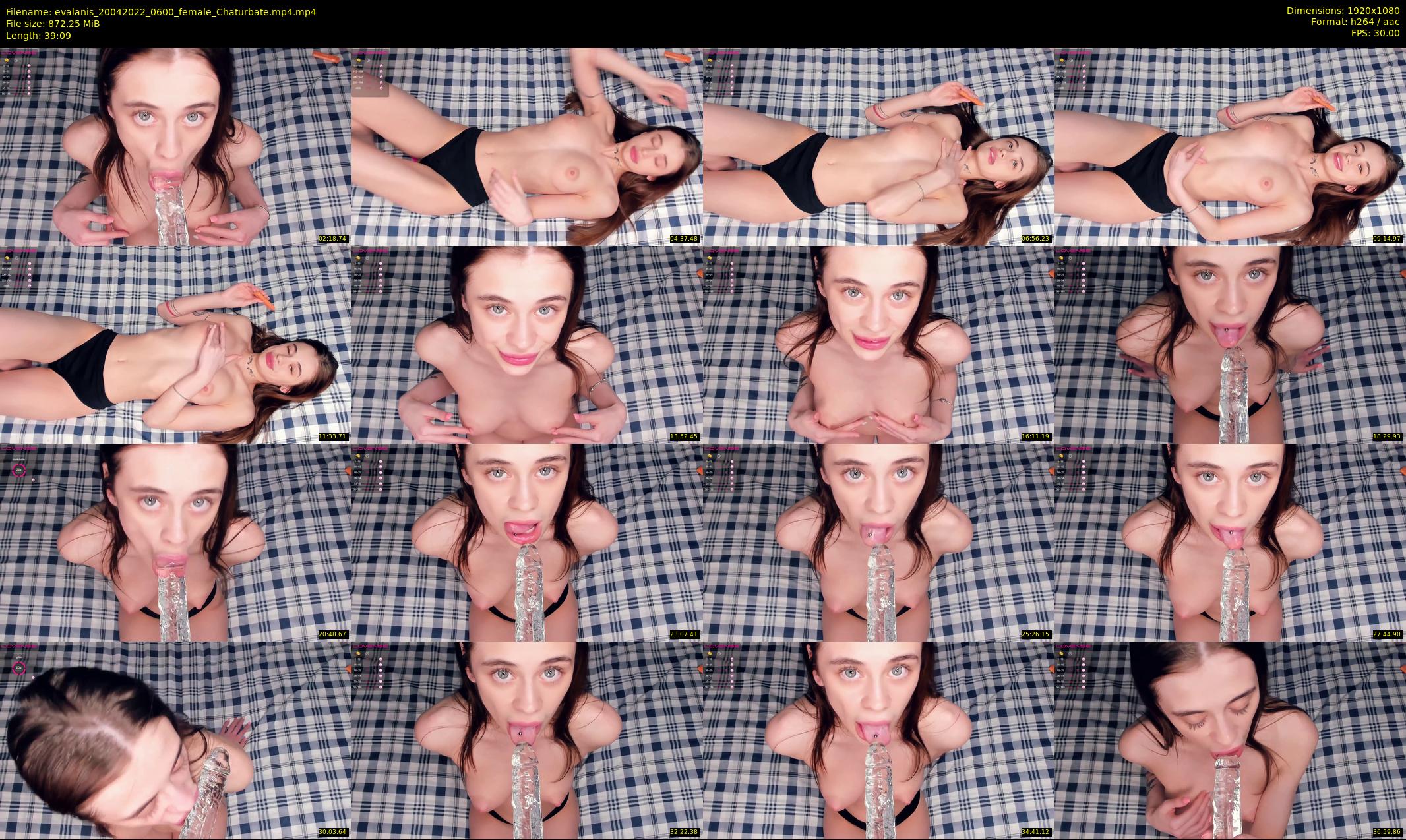 evalanis — 40 minute Chaturbate couple cam show recording, 1080p, Apr 20, 2022