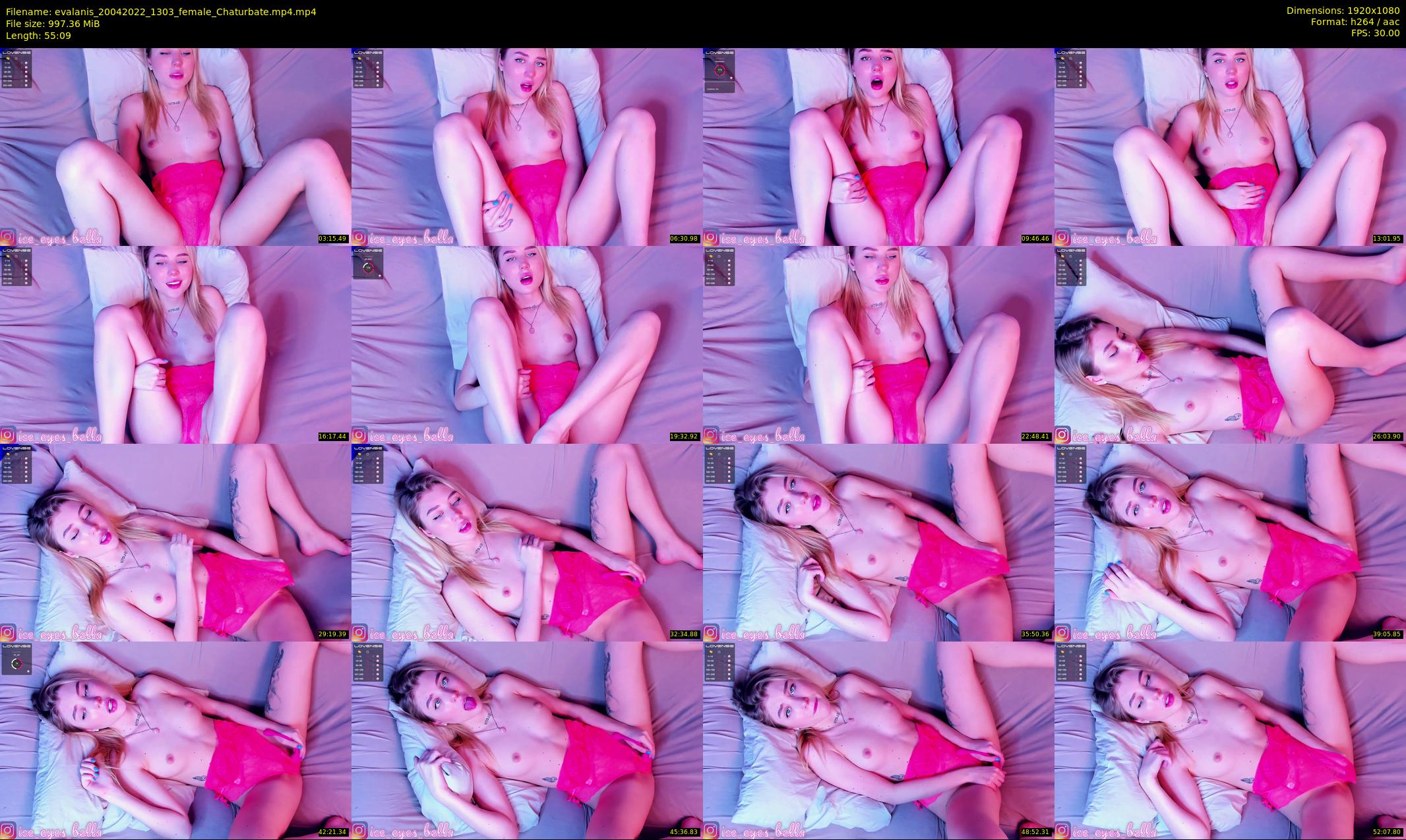 evalanis — 56 minute Chaturbate couple cam show recording, 1080p, Apr 20, 2022