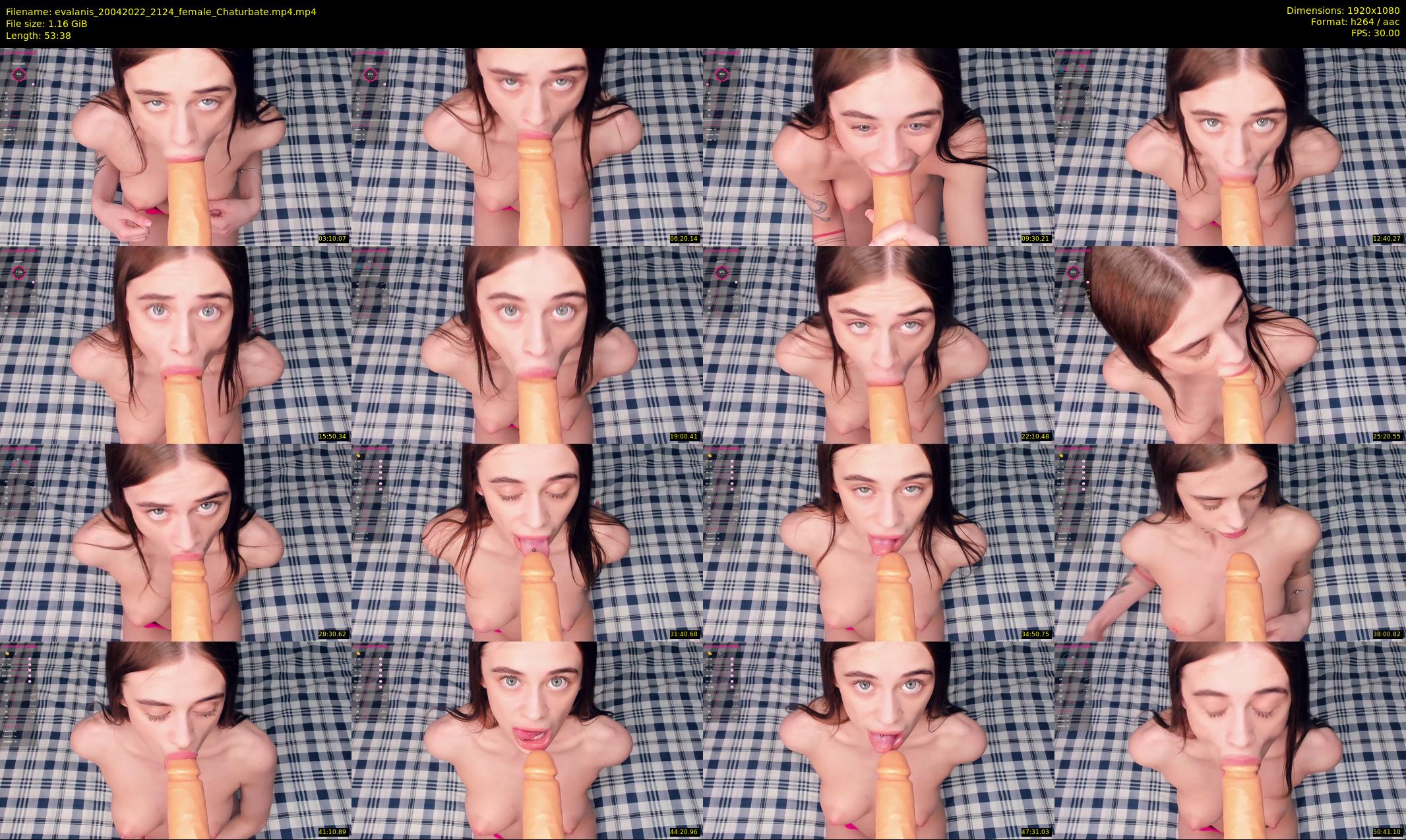 evalanis — 54 minute Chaturbate couple cam show recording, 1080p, Apr 20, 2022