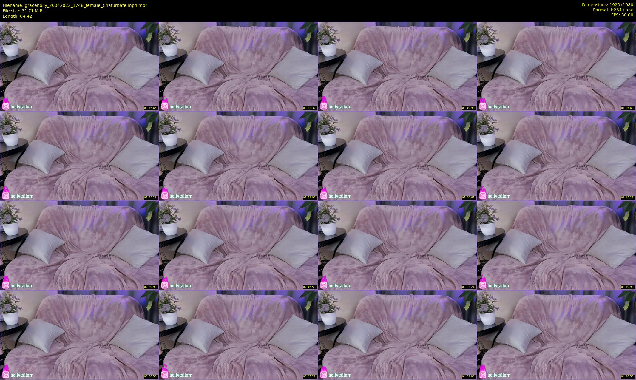 graceholly — 5 minute Chaturbate female cam show recording, 1080p, Apr 20, 2022