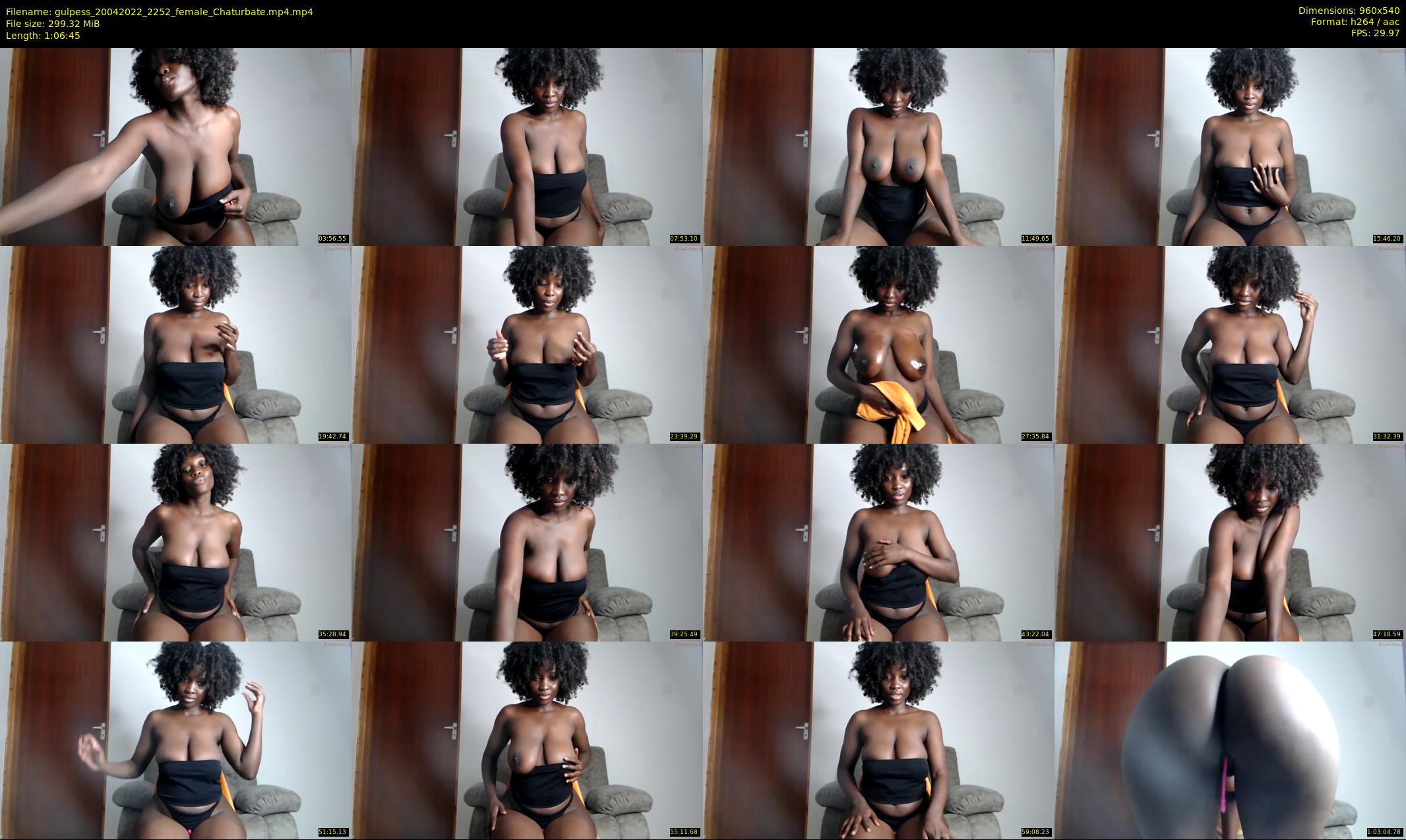 gulpess — 67 minute Chaturbate female cam show recording, 480p, Apr 20, 2022