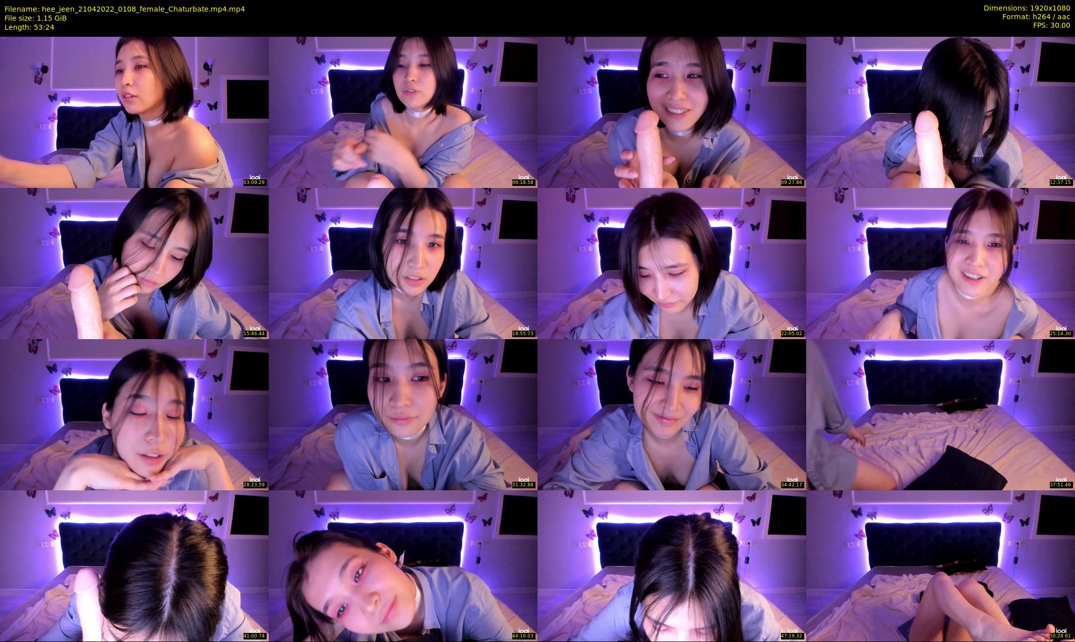 hee_jeen — 54 minute Chaturbate female cam show recording, 1080p, Apr 21, 2022