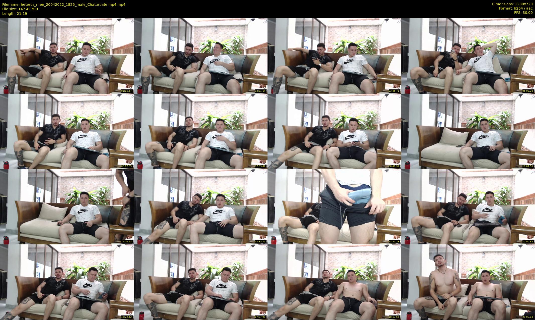 heteros_men — 22 minute Chaturbate male cam show recording, 720p, Apr 20, 2022