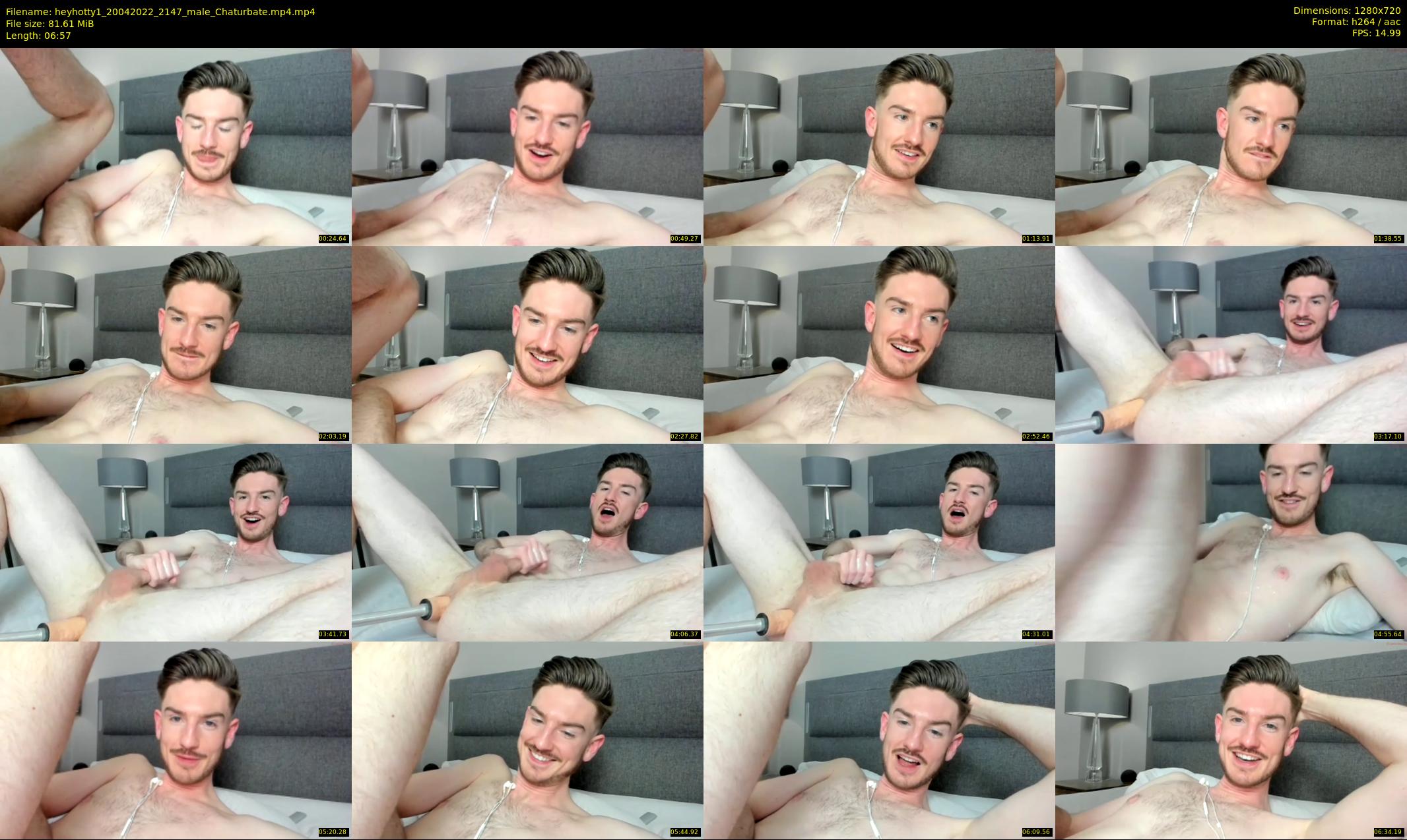 heyhotty1 — 7 minute Chaturbate male cam show recording, 720p, Apr 20, 2022