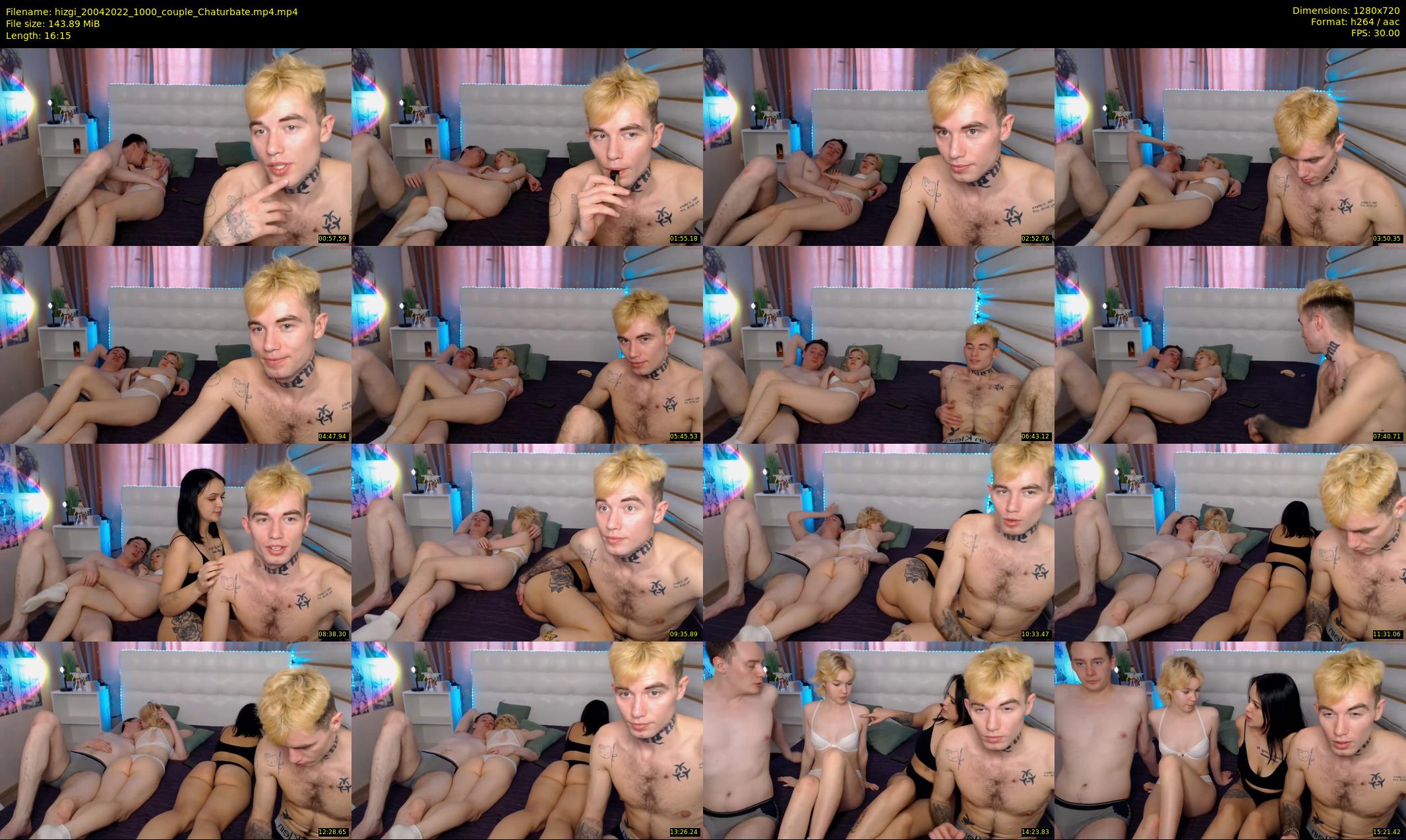 hizgi — 17 minute Chaturbate couple cam show recording, 720p, Apr 20, 2022