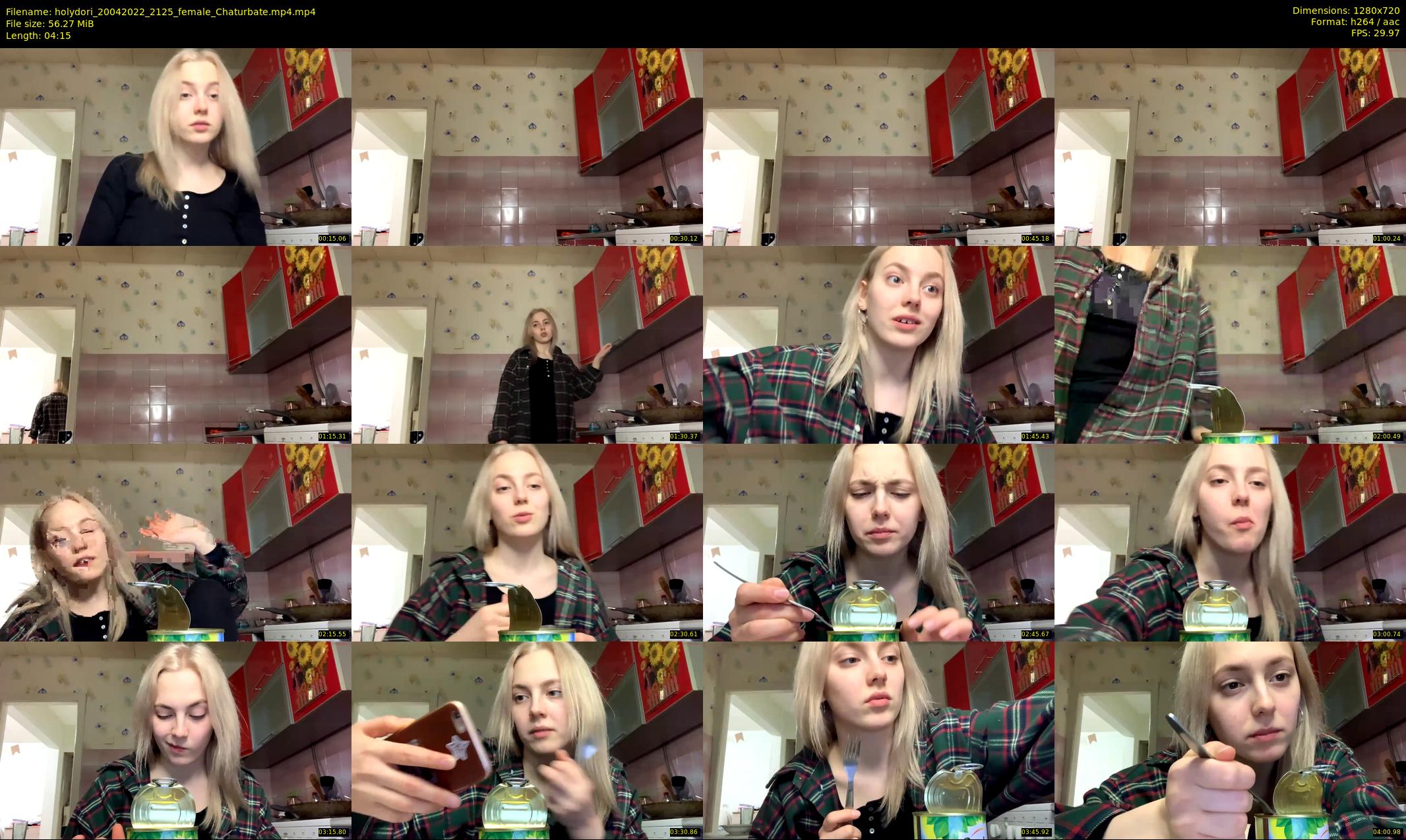 holydori — 5 minute Chaturbate female cam show recording, 720p, Apr 20, 2022