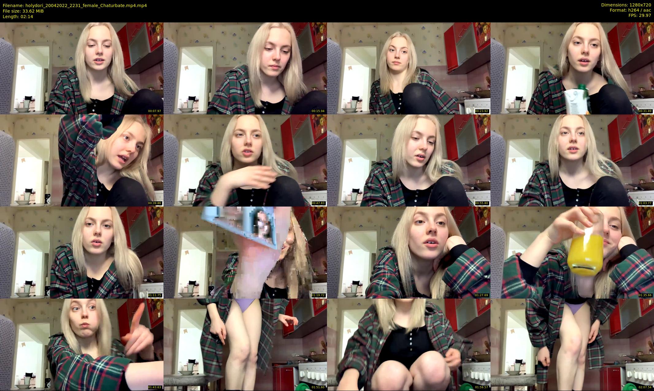 holydori — 3 minute Chaturbate female cam show recording, 720p, Apr 20, 2022