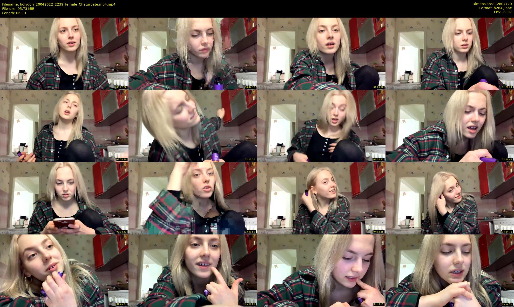 holydori — 7 minute Chaturbate female cam show recording, 720p, Apr 20, 2022