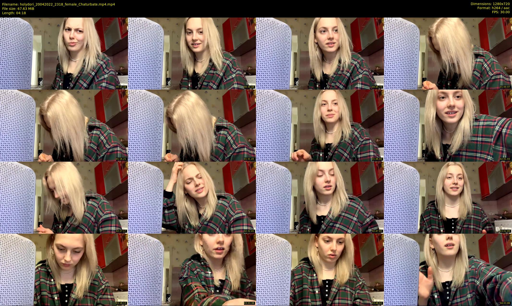 holydori — 5 minute Chaturbate female cam show recording, 720p, Apr 20, 2022