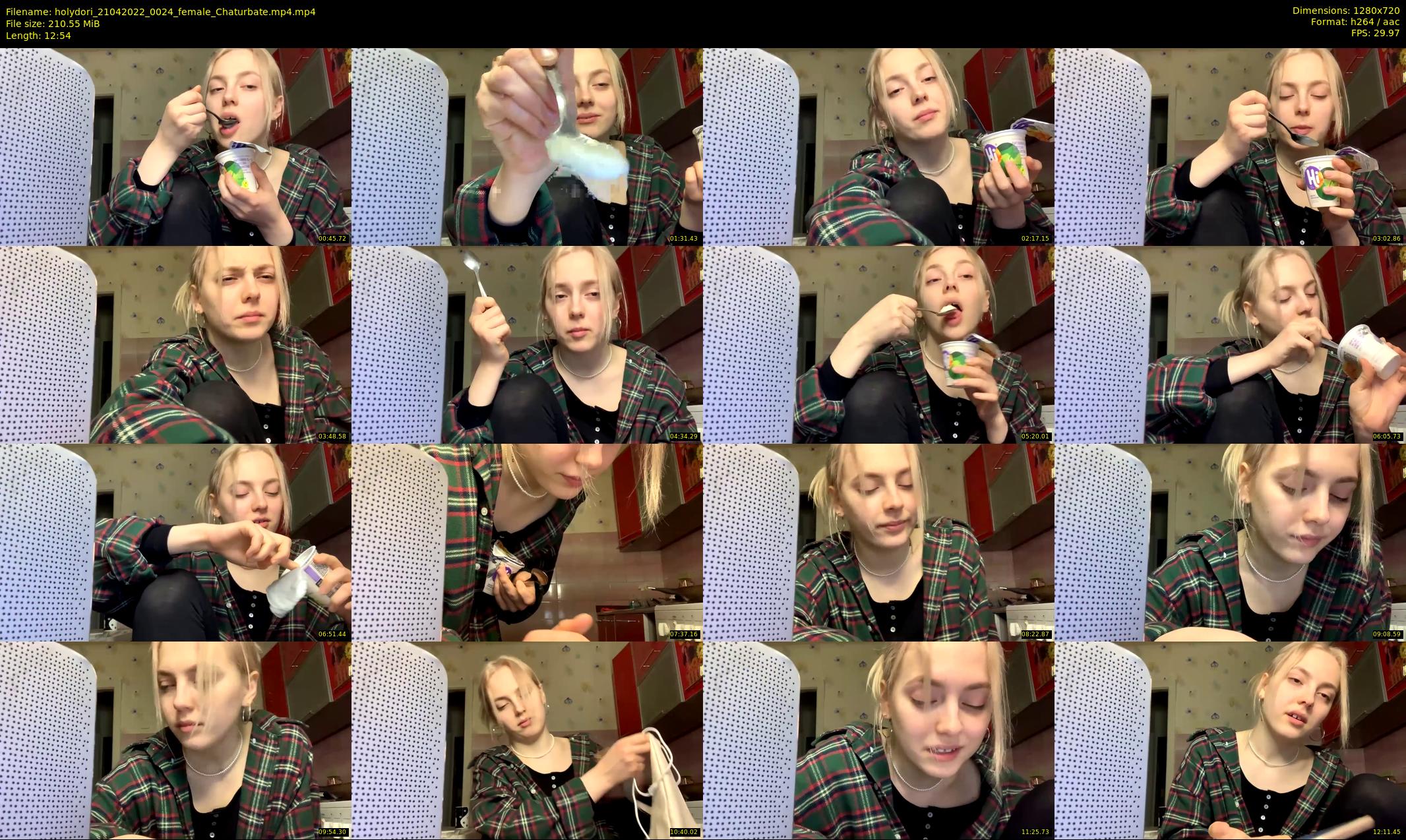 holydori — 13 minute Chaturbate female cam show recording, 720p, Apr 21, 2022