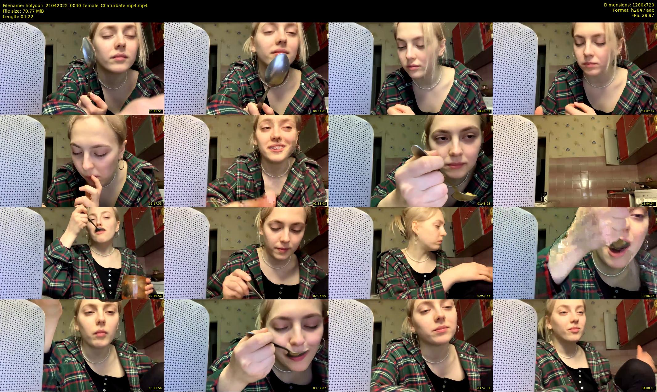 holydori — 5 minute Chaturbate female cam show recording, 720p, Apr 21, 2022