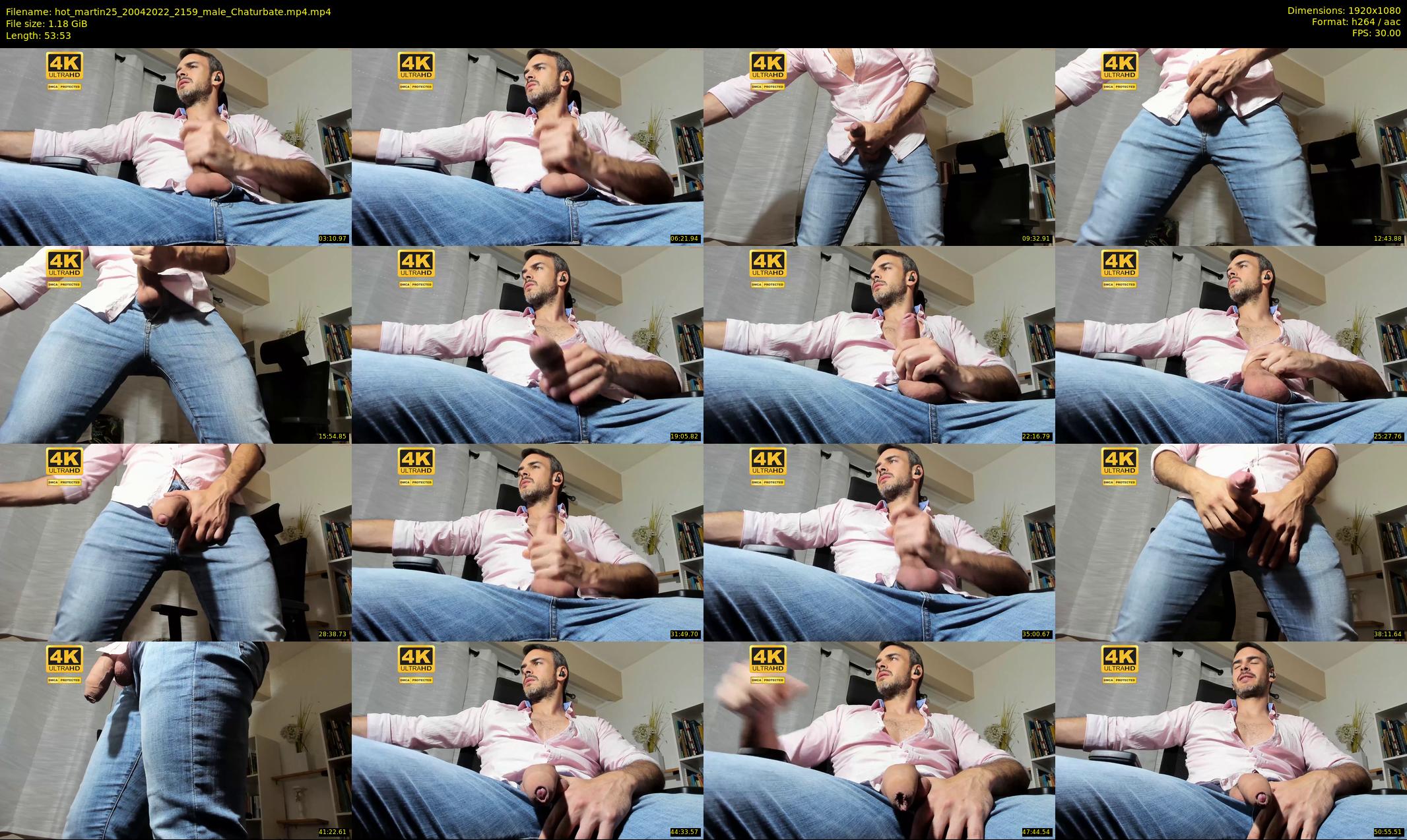 hot_martin25 — 54 minute Chaturbate male cam show recording, 1080p, Apr 20, 2022