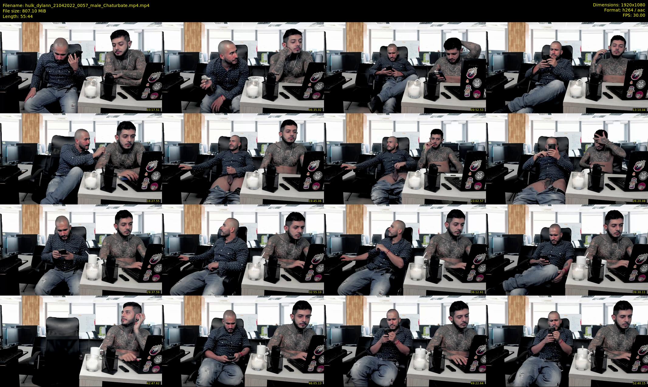 hulk_dylann — 56 minute Chaturbate male cam show recording, 1080p, Apr 21, 2022