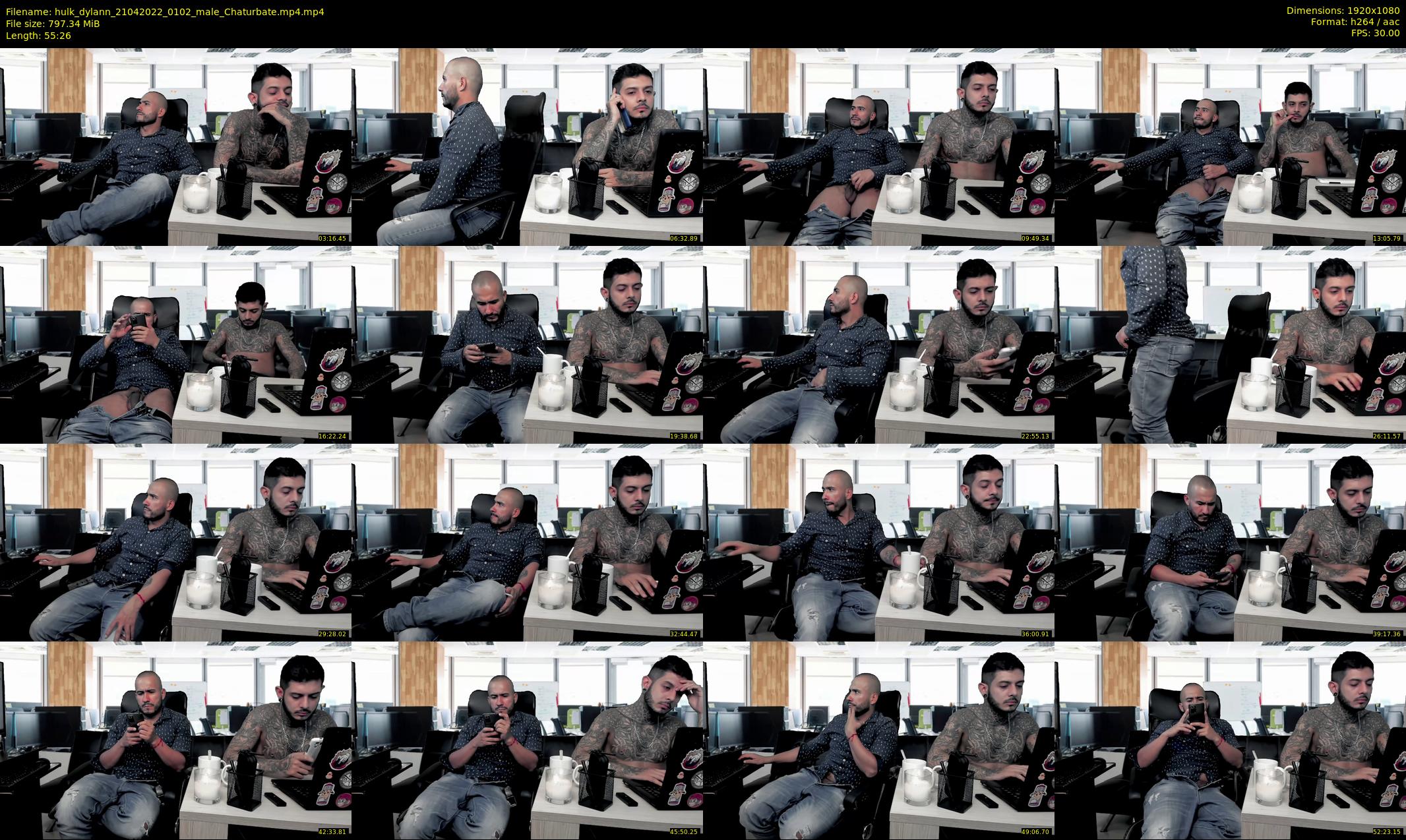 hulk_dylann — 56 minute Chaturbate male cam show recording, 1080p, Apr 21, 2022