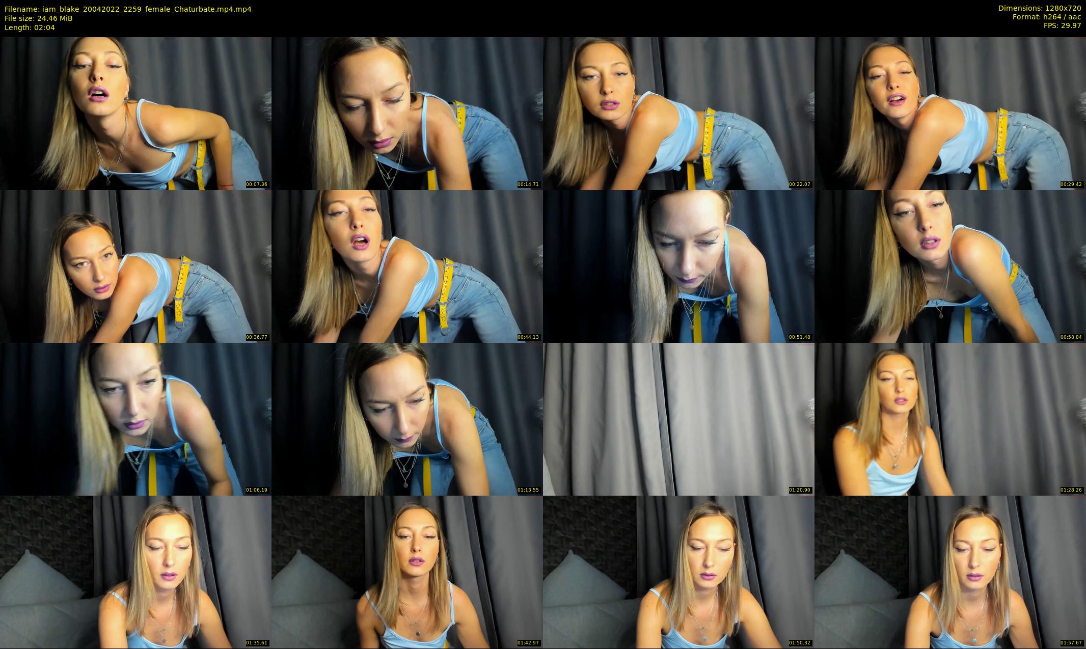 iam_blake — 3 minute Chaturbate female cam show recording, 720p, Apr 20, 2022