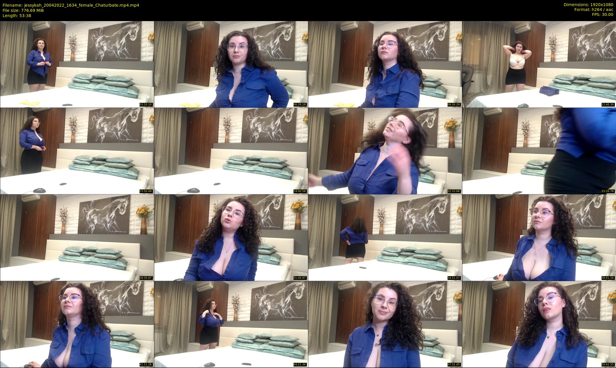 jessykah — 54 minute Chaturbate female cam show recording, 1080p, Apr 20, 2022