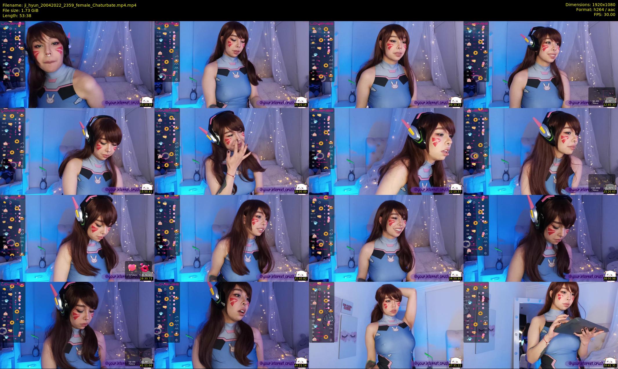 ji_hyun — 54 minute Chaturbate female cam show recording, 1080p, Apr 20, 2022