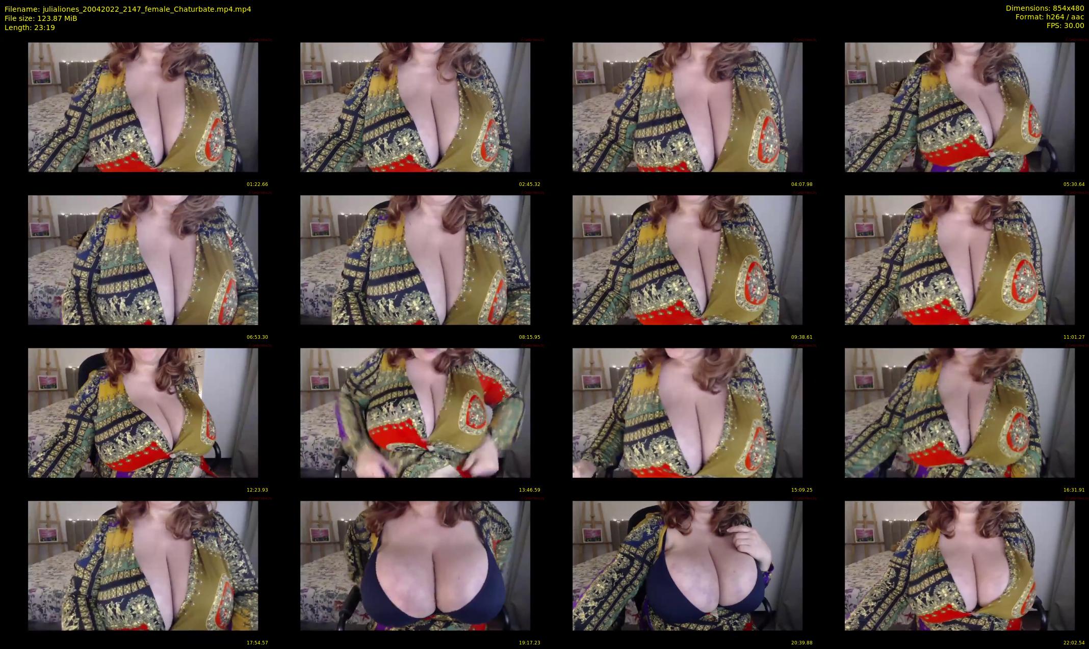 julialiones — 24 minute Chaturbate female cam show recording, 480p, Apr 20, 2022