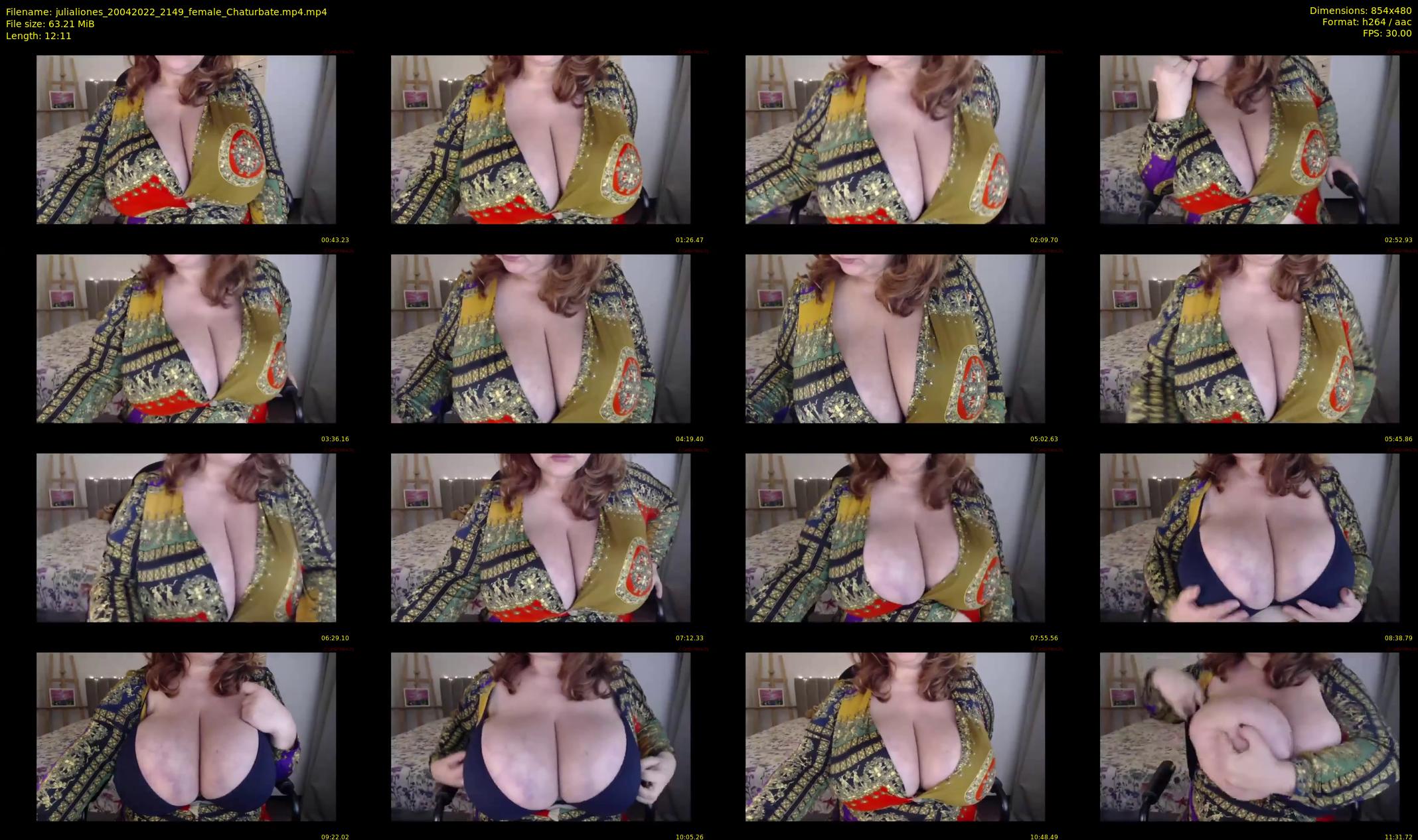 julialiones — 13 minute Chaturbate female cam show recording, 480p, Apr 20, 2022
