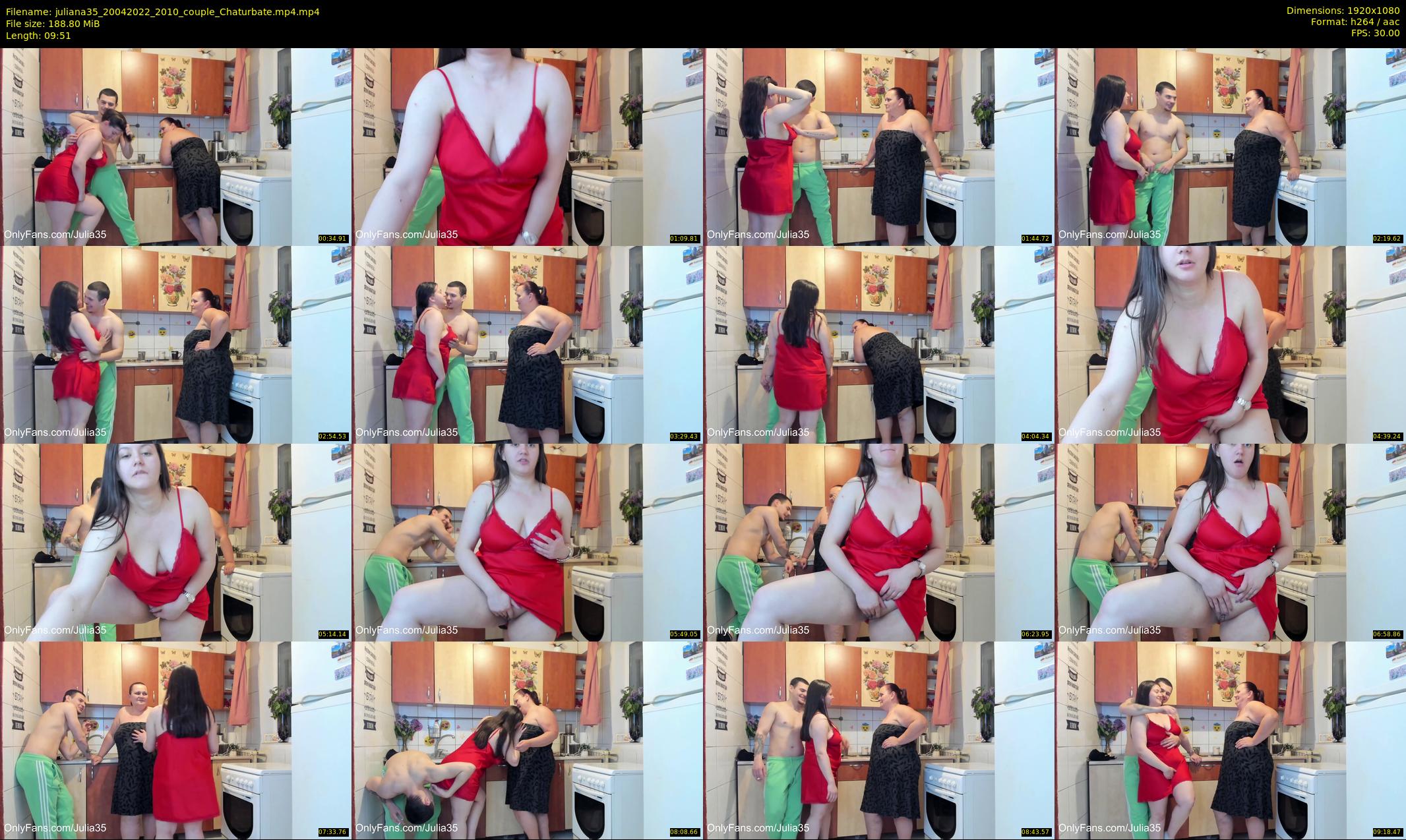 juliana35 — 10 minute Chaturbate couple cam show recording, 1080p, Apr 20, 2022