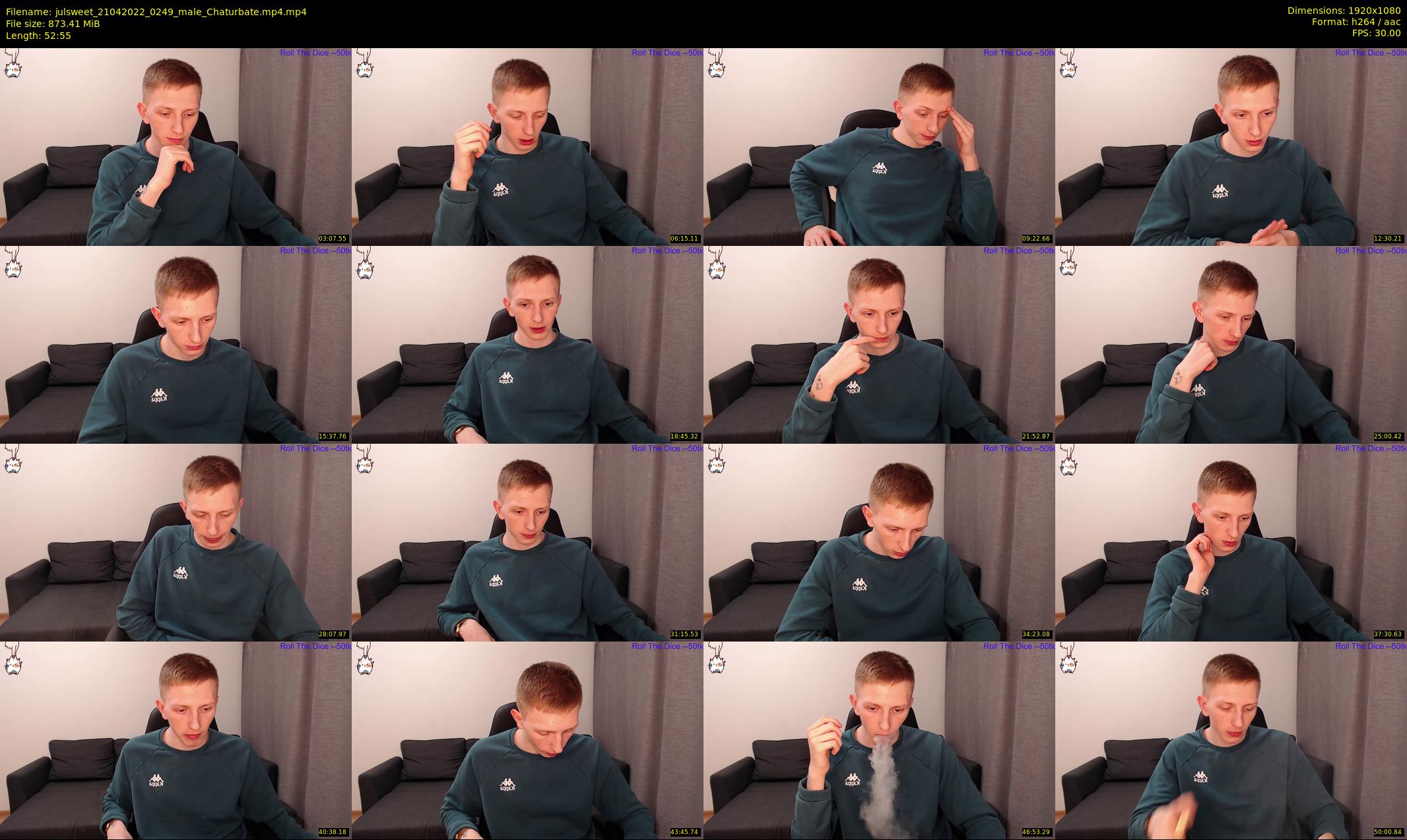 julsweet — 53 minute Chaturbate male cam show recording, 1080p, Apr 21, 2022