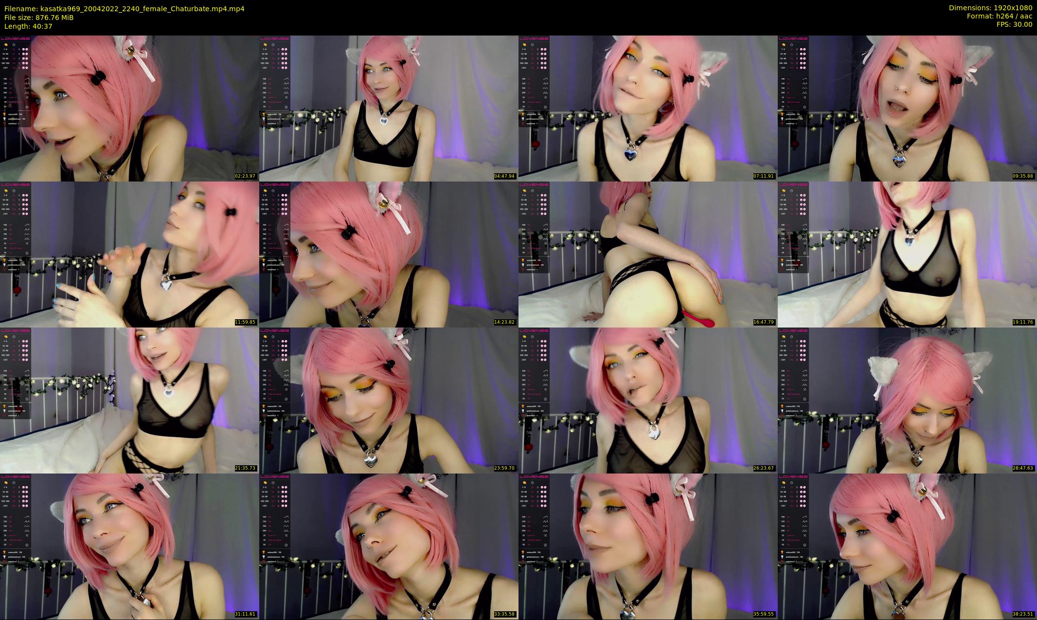 kasatka969 — 41 minute Chaturbate female cam show recording, 1080p, Apr 20, 2022