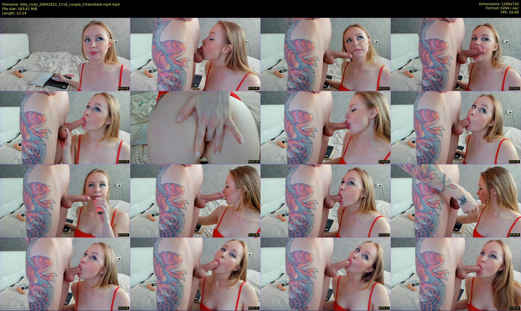 kitty_ricky — 13 minute Chaturbate couple cam show recording, 720p, Apr 20, 2022