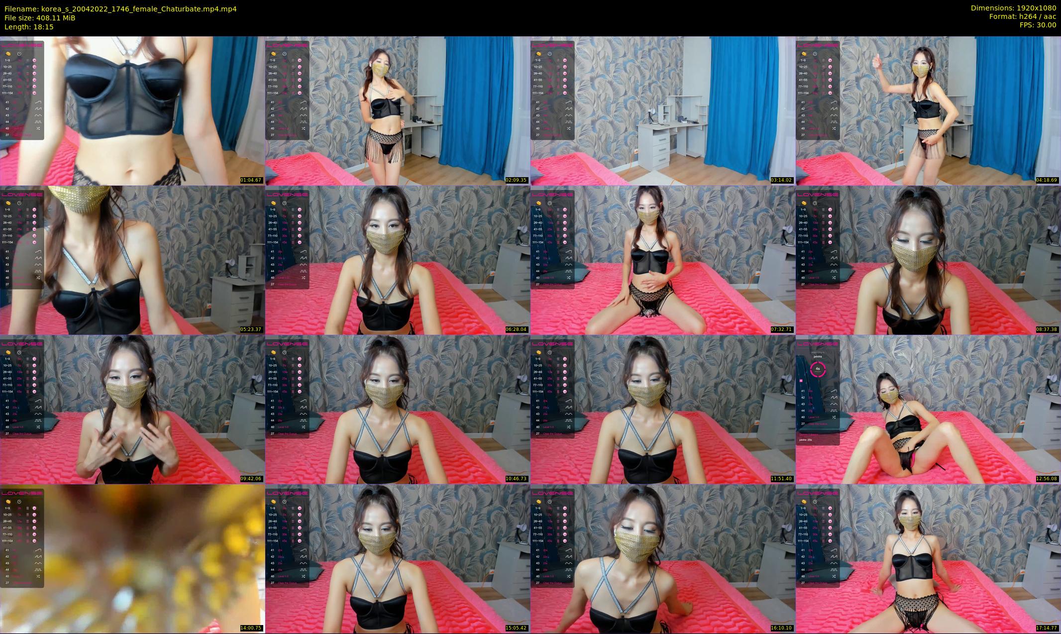 korea_s — 19 minute Chaturbate female cam show recording, 1080p, Apr 20, 2022