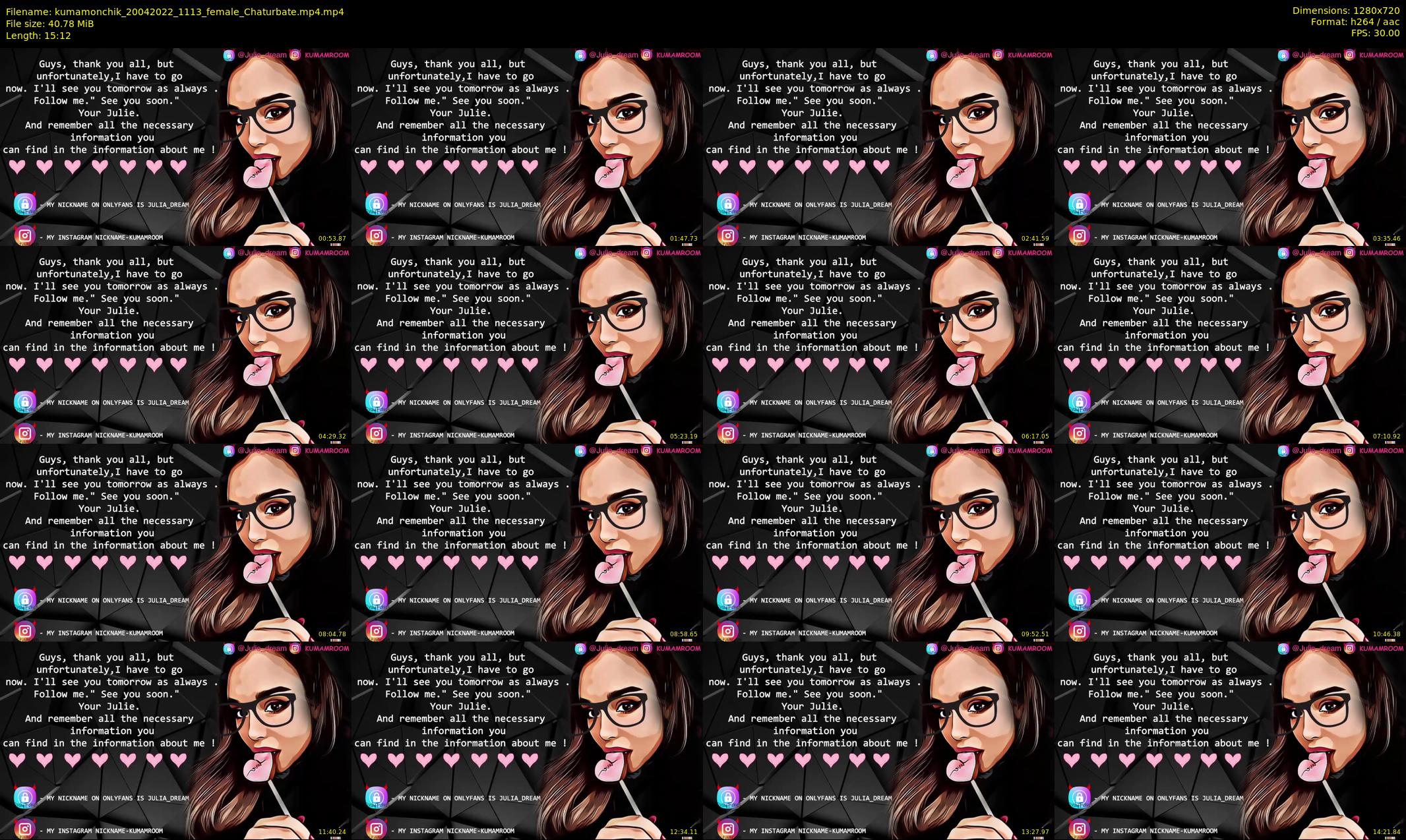 kumamonchik — 16 minute Chaturbate couple cam show recording, 720p, Apr 20, 2022