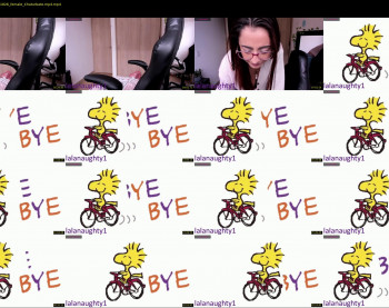 lalanaughty1 — 40 minute Chaturbate female cam show recording, 1080p, Apr 20, 2022