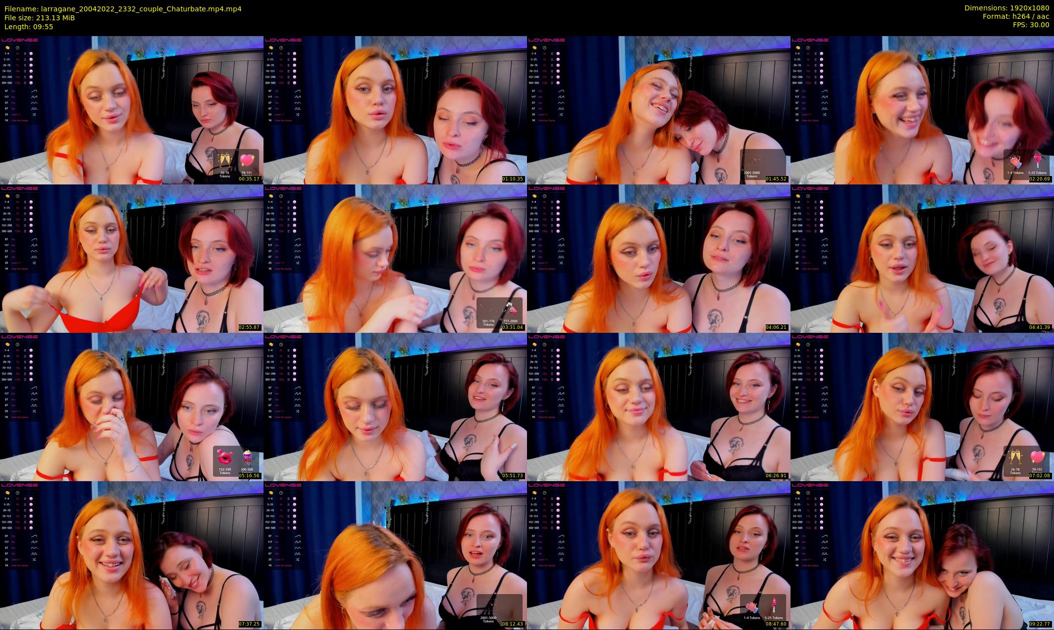 larragane — 10 minute Chaturbate couple cam show recording, 1080p, Apr 20, 2022