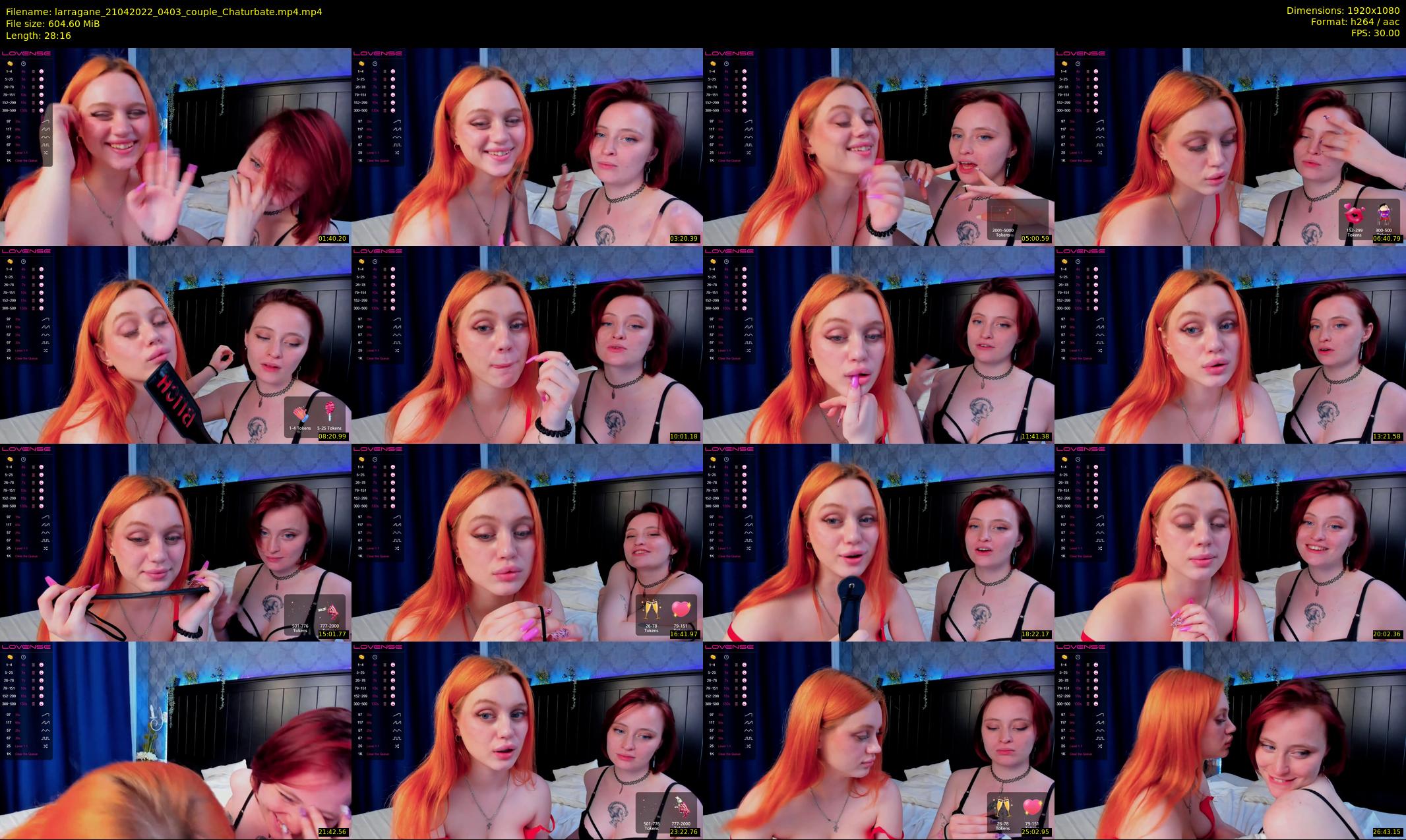 larragane — 29 minute Chaturbate couple cam show recording, 1080p, Apr 21, 2022