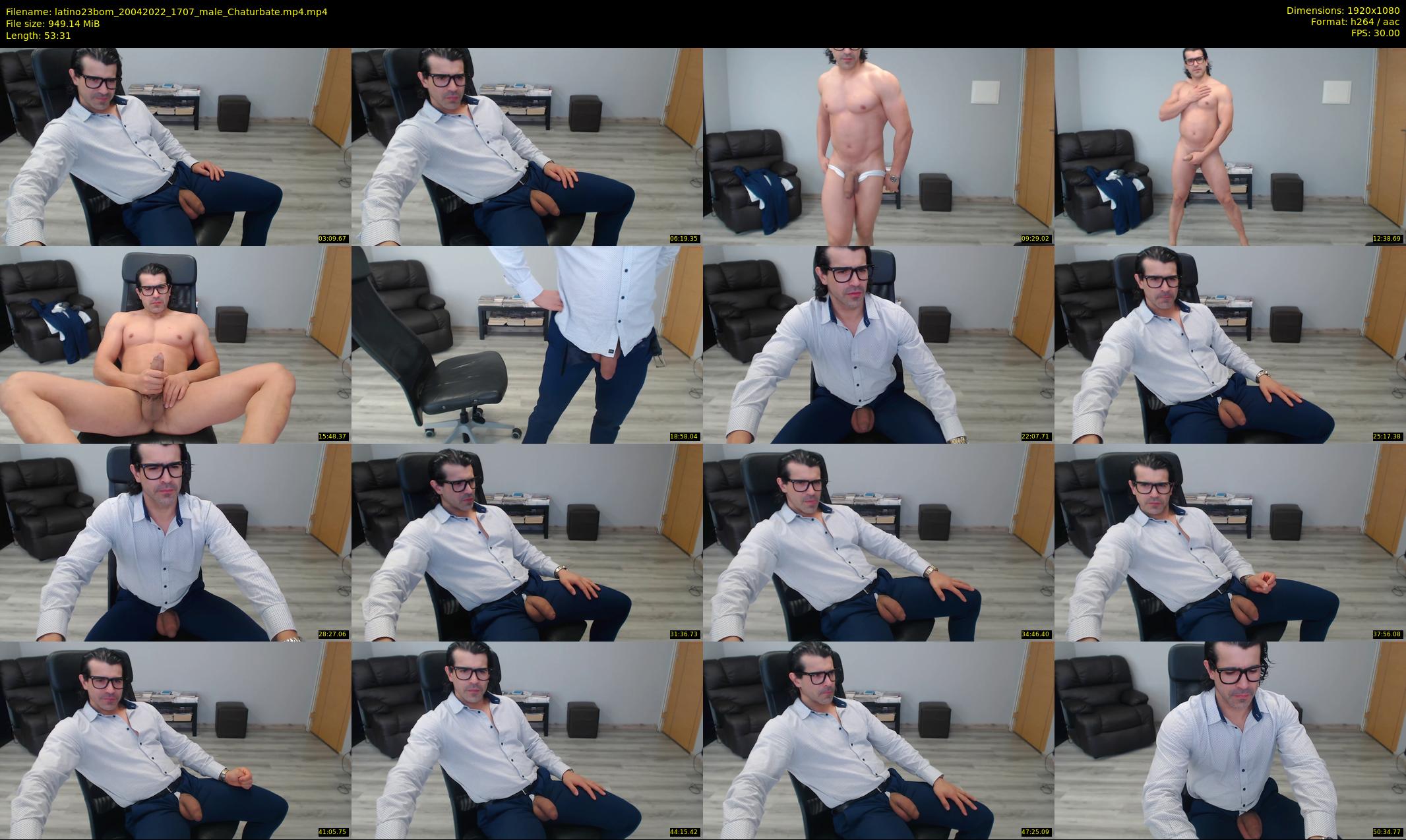 latino23bom — 54 minute Chaturbate male cam show recording, 1080p, Apr 20, 2022