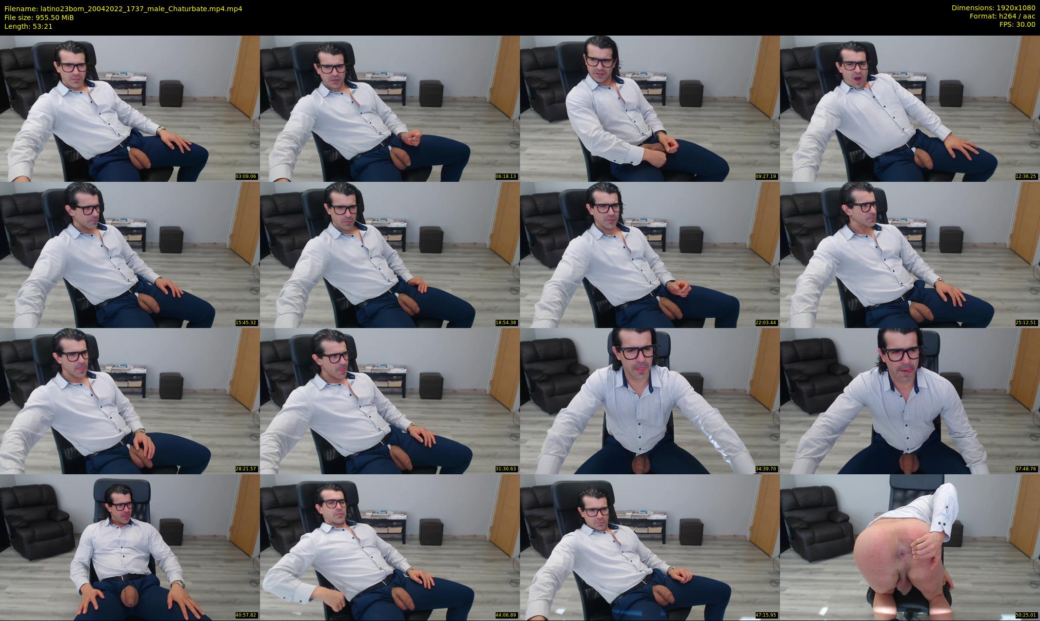 latino23bom — 54 minute Chaturbate male cam show recording, 1080p, Apr 20, 2022
