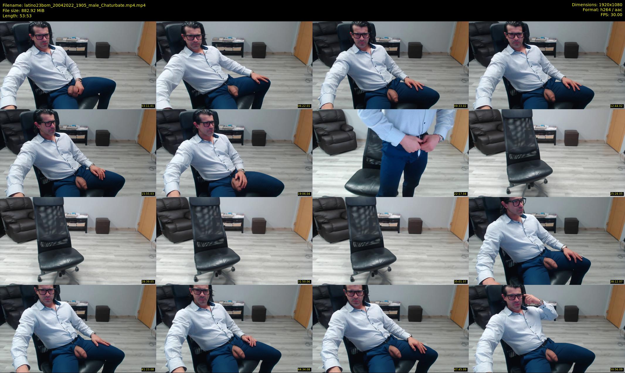 latino23bom — 54 minute Chaturbate male cam show recording, 1080p, Apr 20, 2022