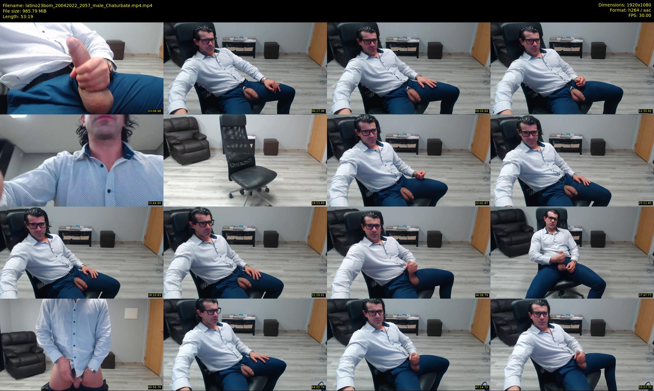 latino23bom — 54 minute Chaturbate male cam show recording, 1080p, Apr 20, 2022