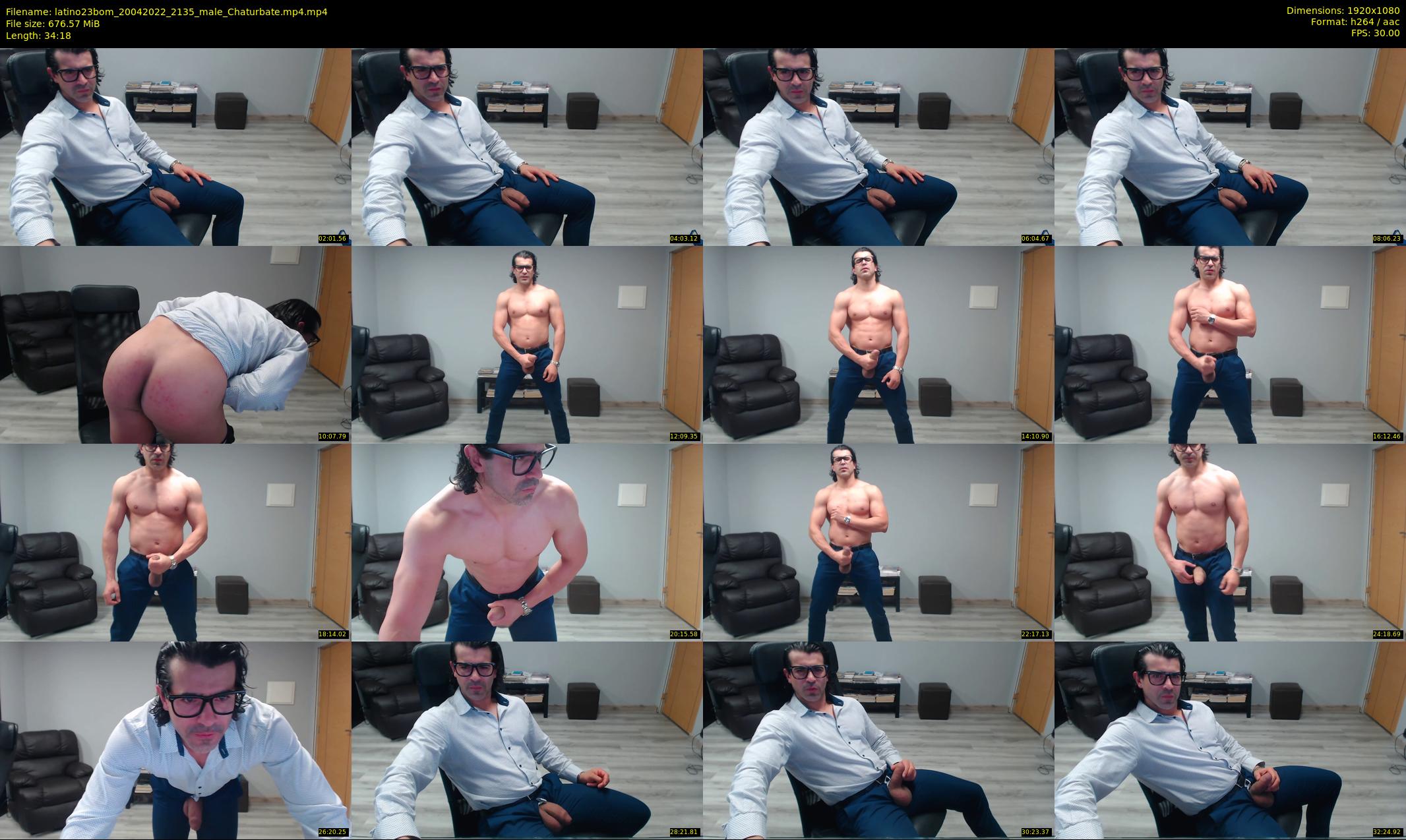 latino23bom — 35 minute Chaturbate male cam show recording, 1080p, Apr 20, 2022
