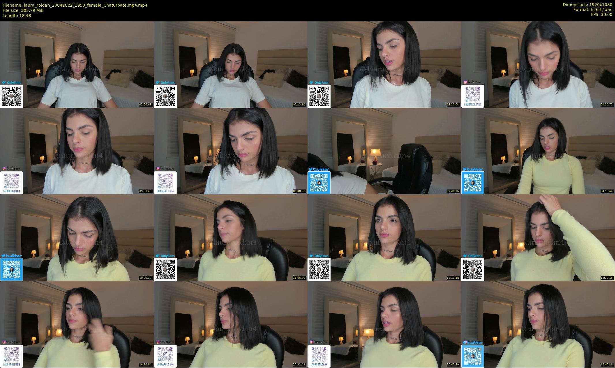 laura_roldan — 19 minute Chaturbate female cam show recording, 1080p, Apr 20, 2022