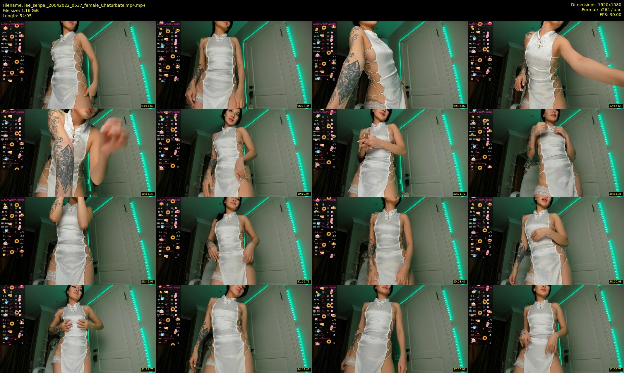 lee_senpai — 55 minute Chaturbate female cam show recording, 1080p, Apr 20, 2022