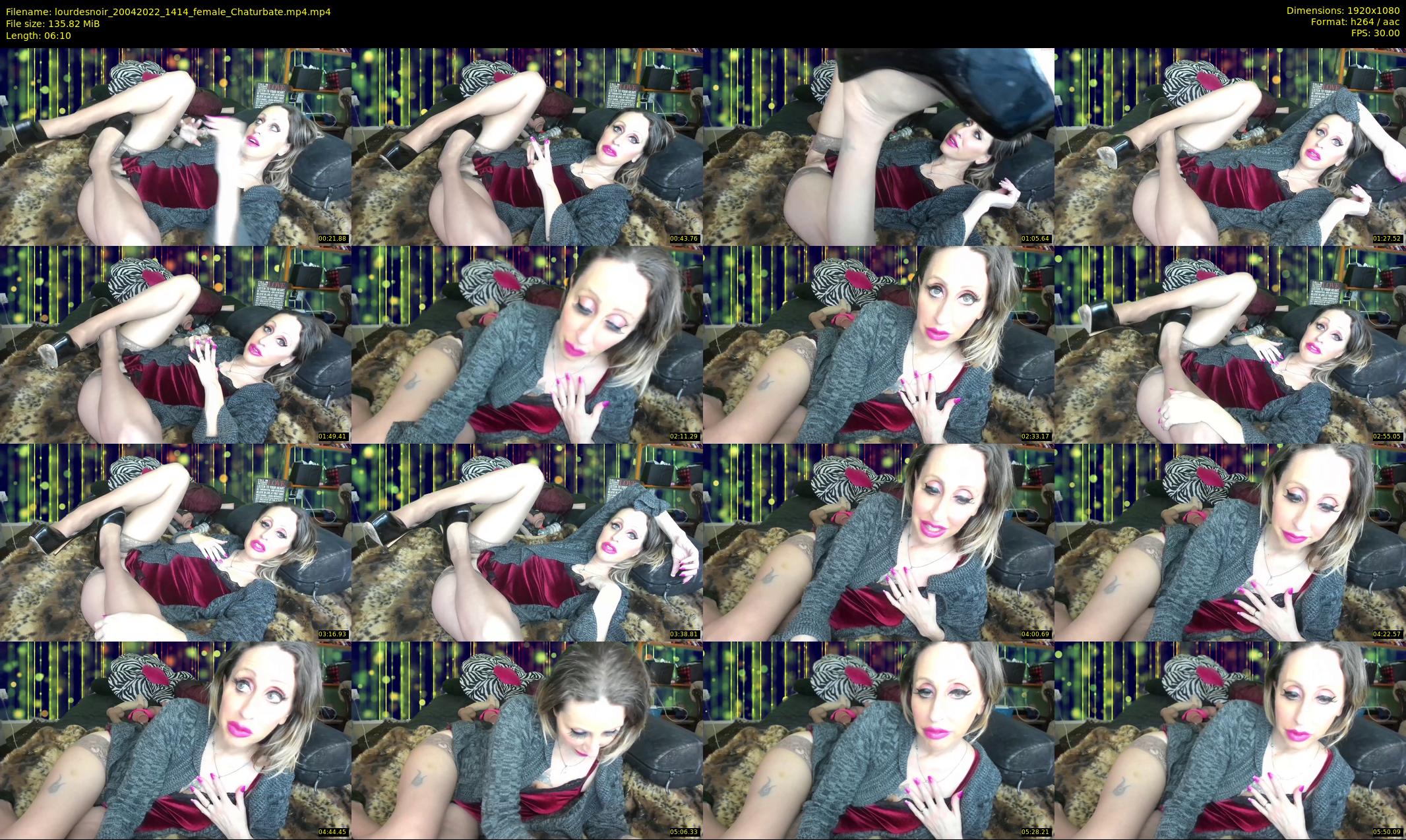lourdesnoir — 7 minute Chaturbate female cam show recording, 1080p, Apr 20, 2022