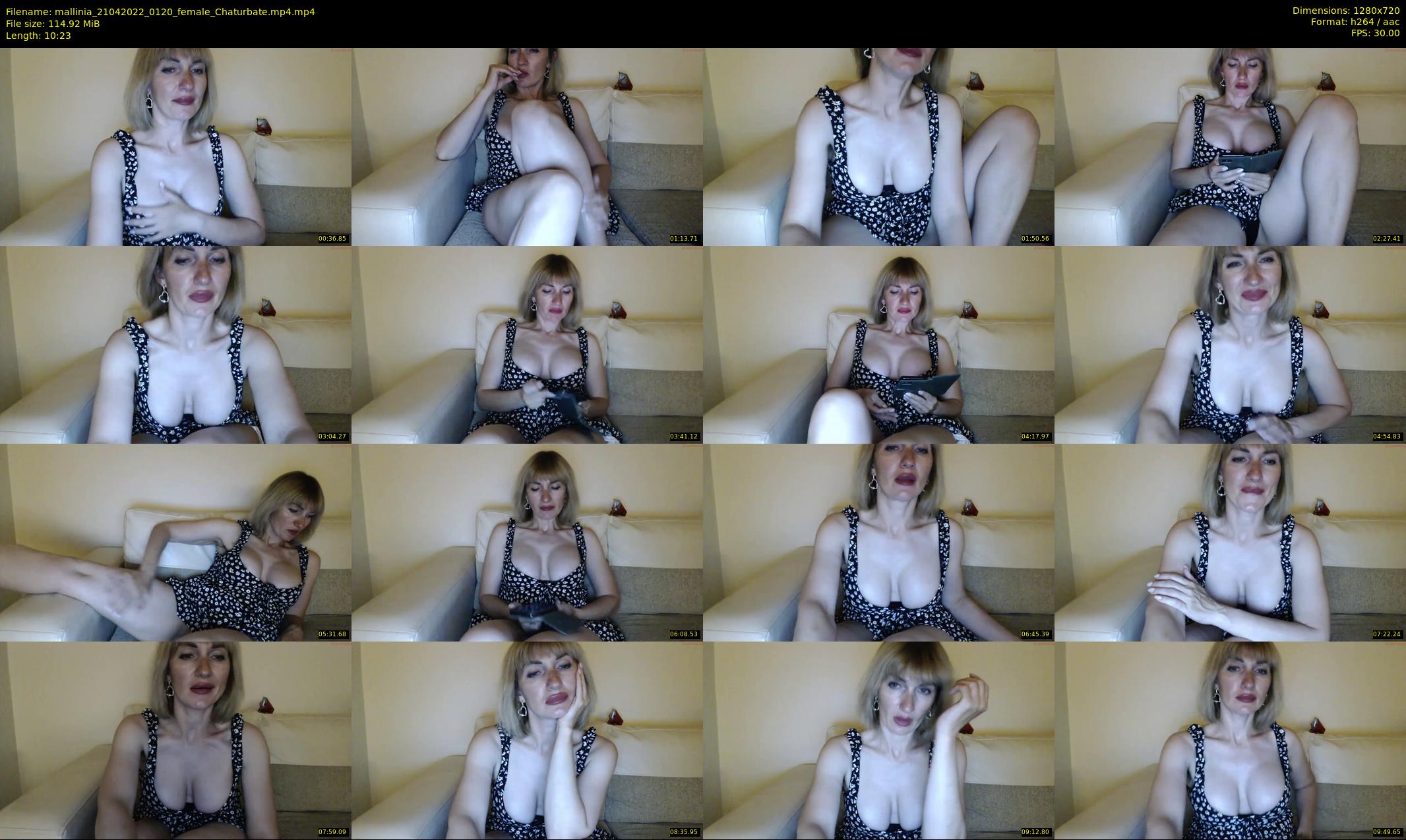 mallinia — 11 minute Chaturbate female cam show recording, 720p, Apr 21, 2022