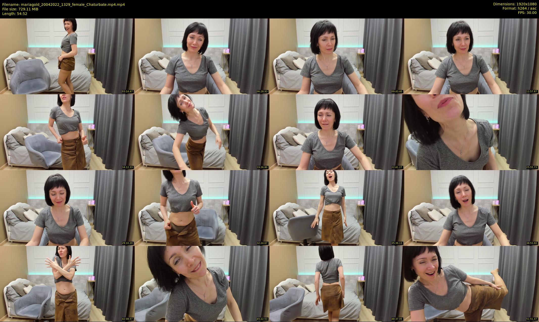 mariagold — 55 minute Chaturbate female cam show recording, 1080p, Apr 20, 2022