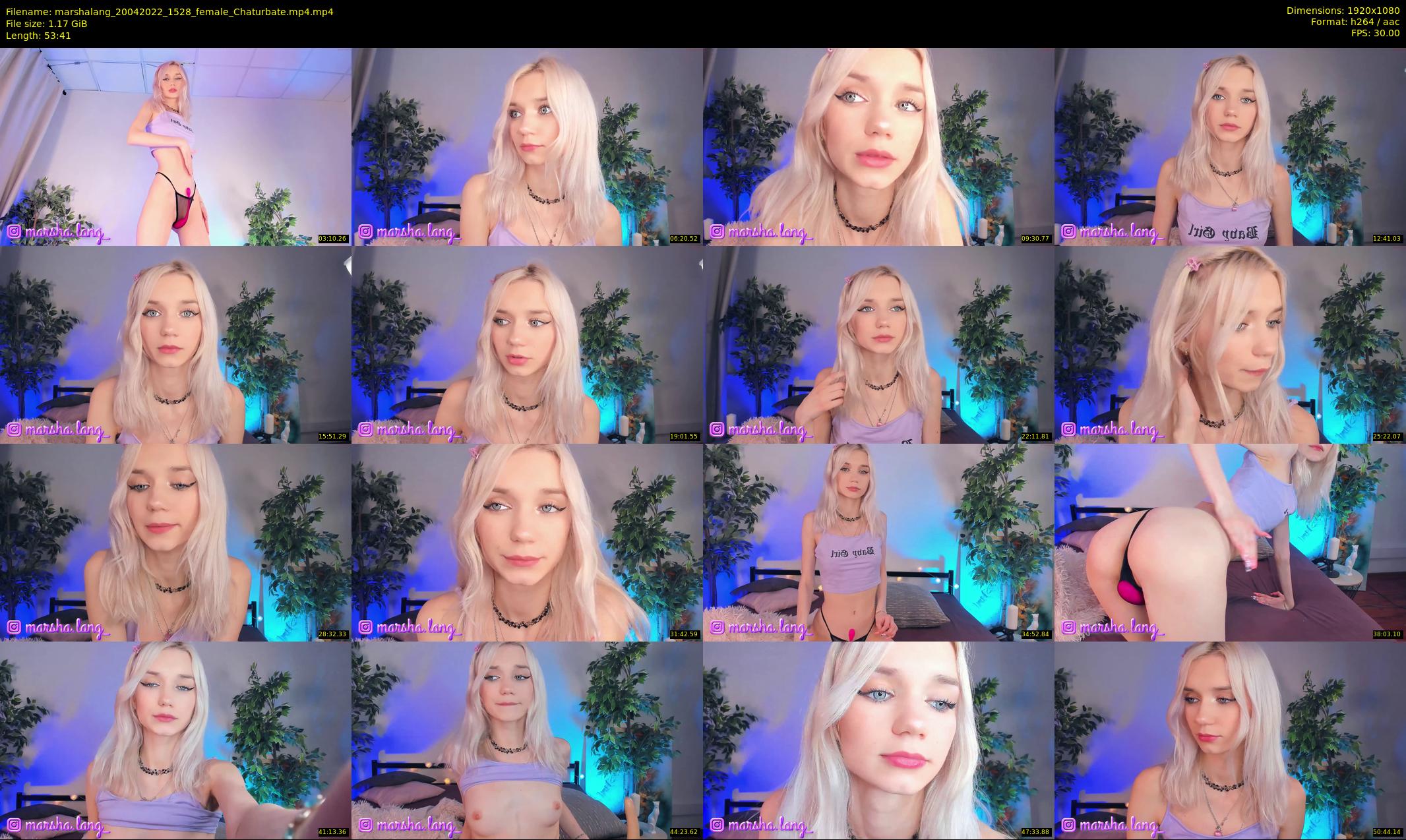 marshalang — 54 minute Chaturbate couple cam show recording, 1080p, Apr 20, 2022