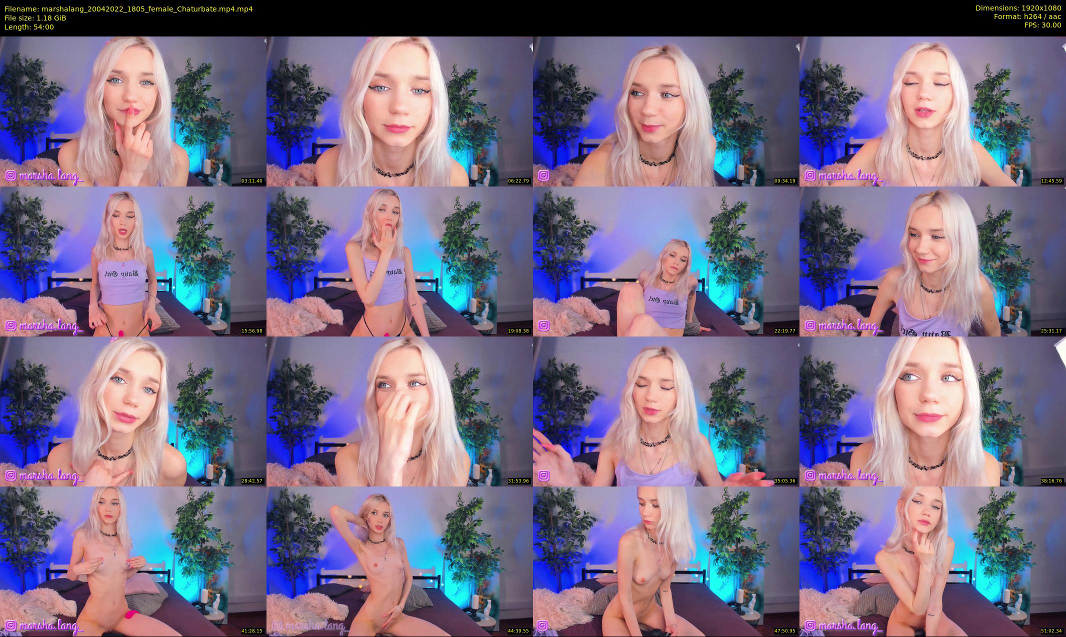 marshalang — 54 minute Chaturbate couple cam show recording, 1080p, Apr 20, 2022