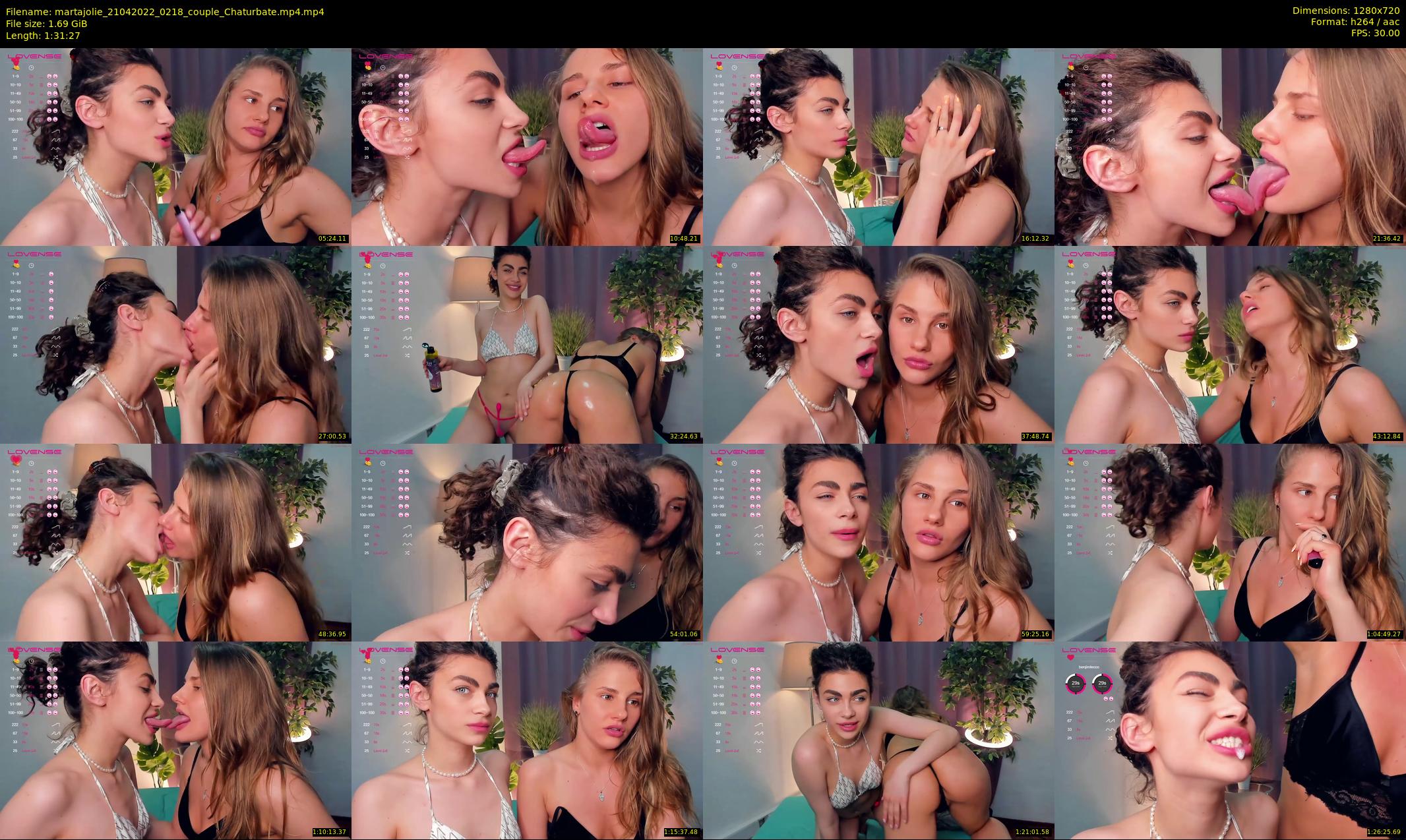 martajolie — 92 minute Chaturbate female cam show recording, 720p, Apr 21, 2022