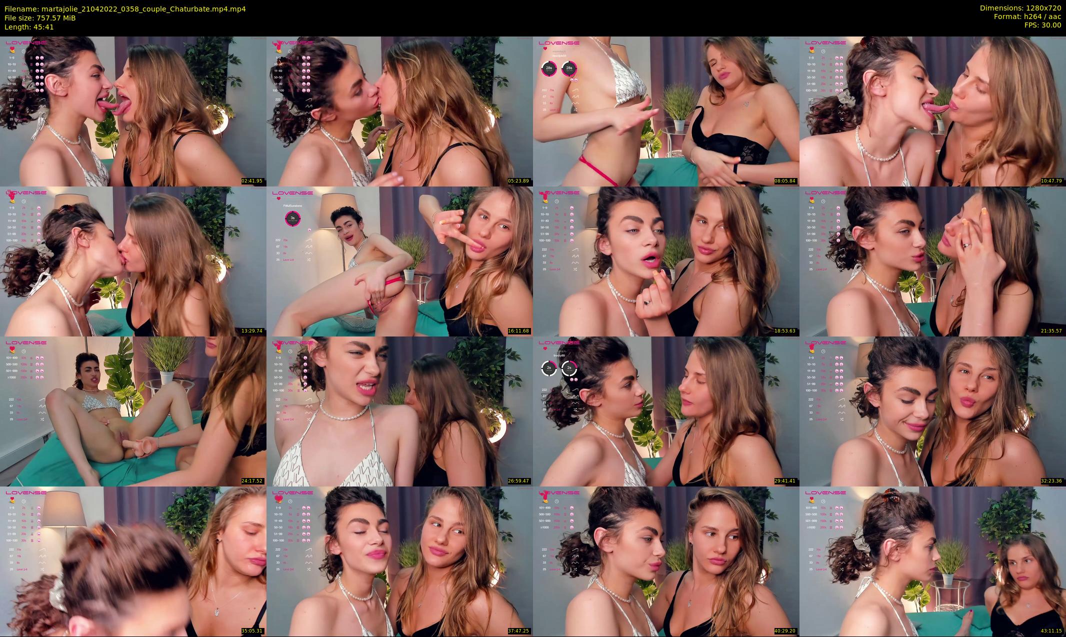 martajolie — 46 minute Chaturbate female cam show recording, 720p, Apr 21, 2022