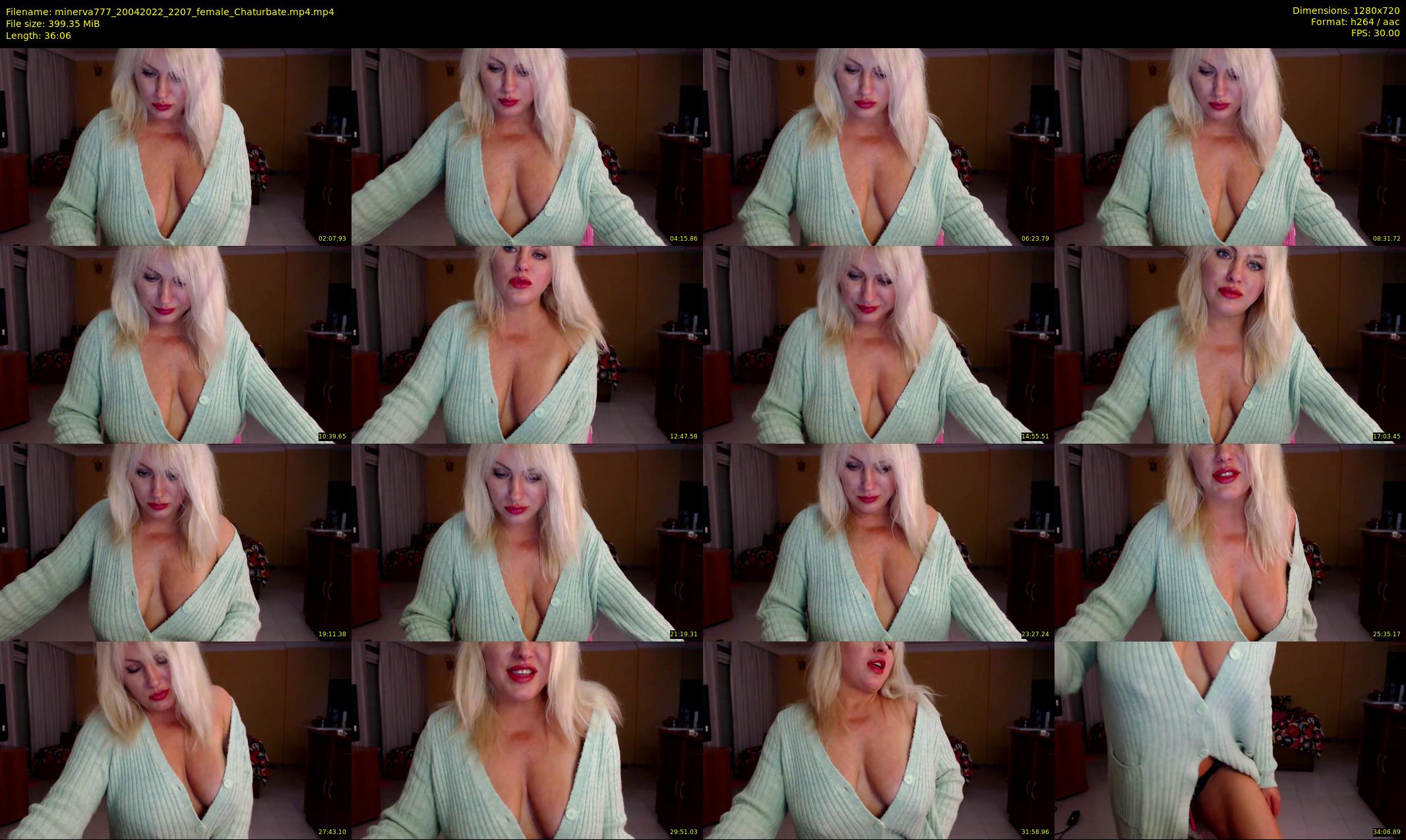 minerva777 — 37 minute Chaturbate female cam show recording, 720p, Apr 20, 2022